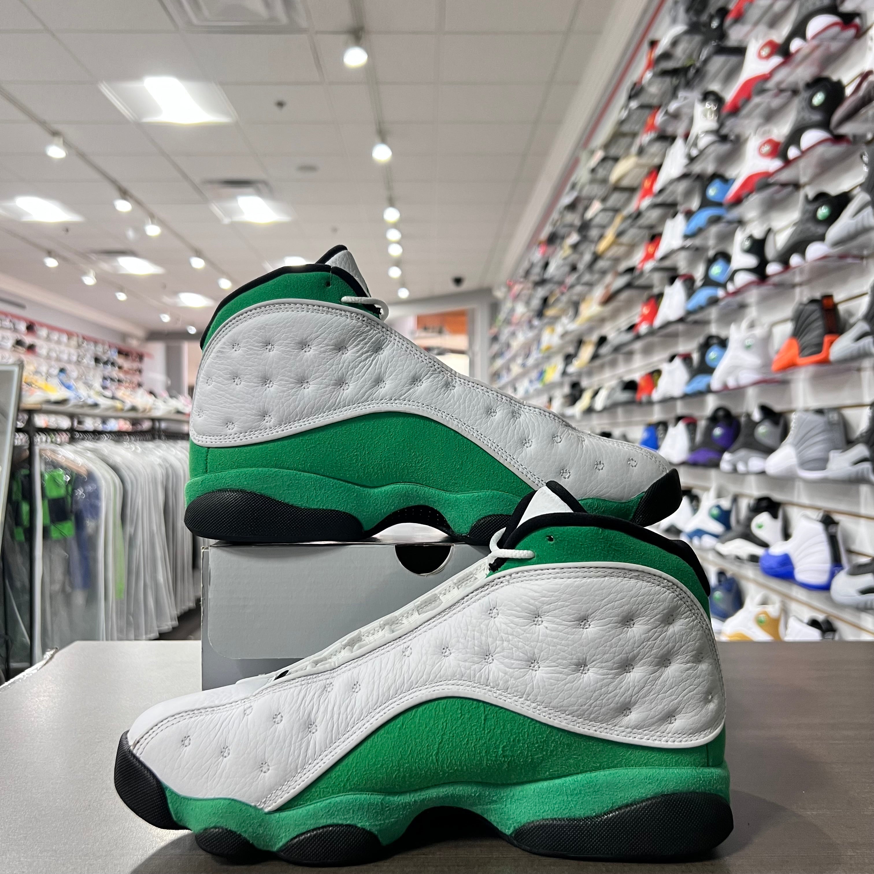 Jordan Retro 13 Mens Lucky Green (Lightly Worn)