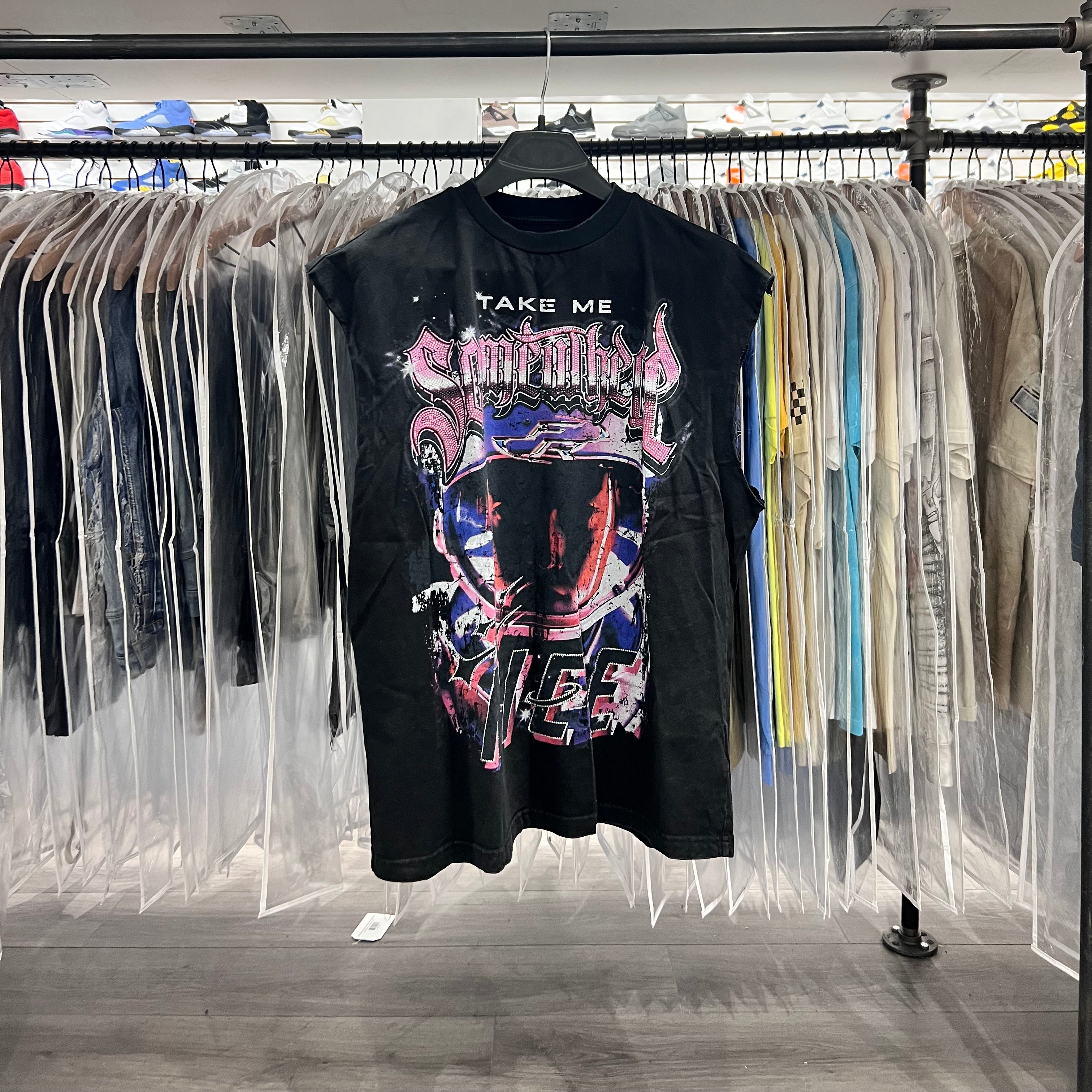 First Row Cut Off Tee (Lightly Worn)