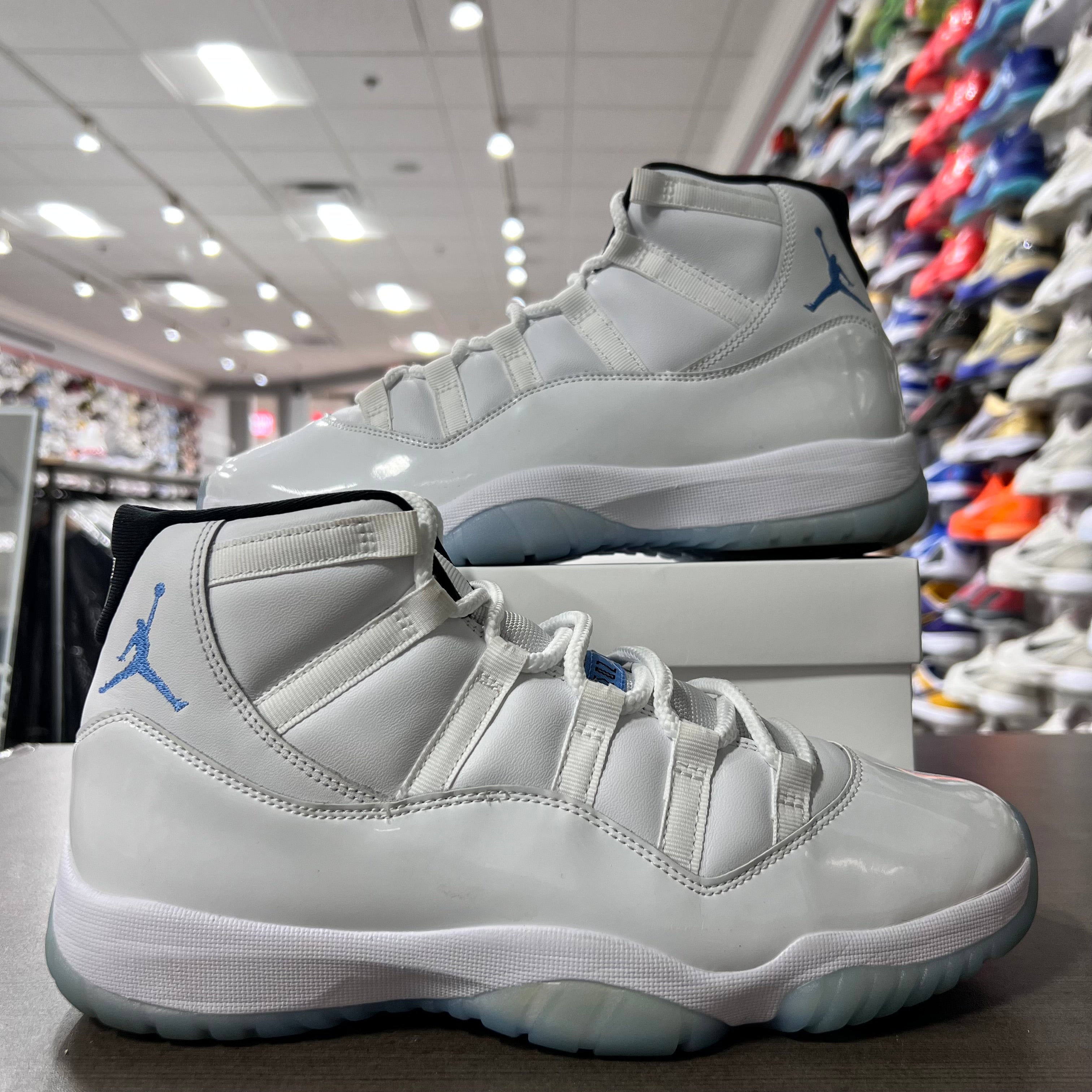 Jordan Retro 11 Mens Legend Blue (Lightly Worn+Replacement Box)