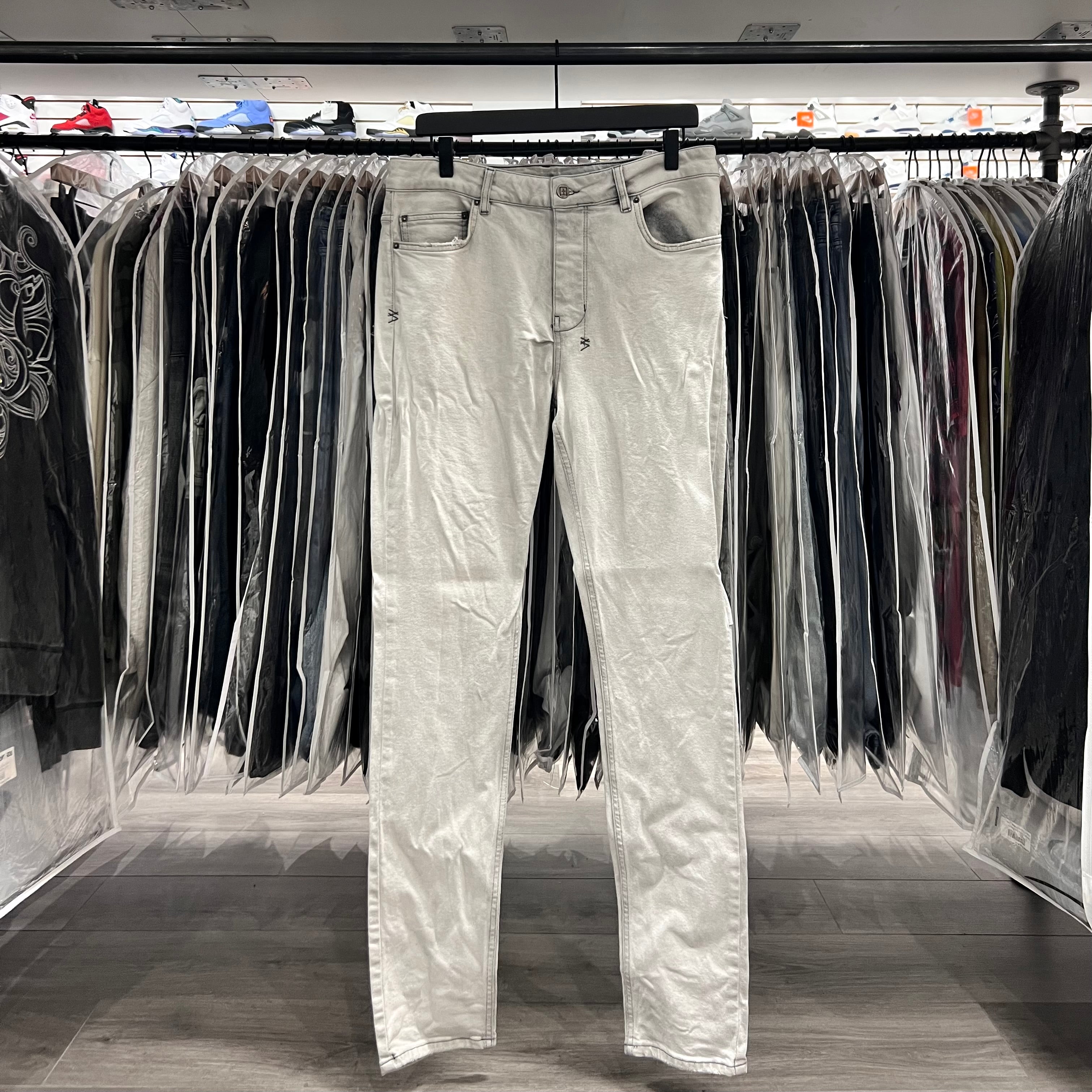 Ksubi Jeans Light Grey Wash (Lightly Worn)