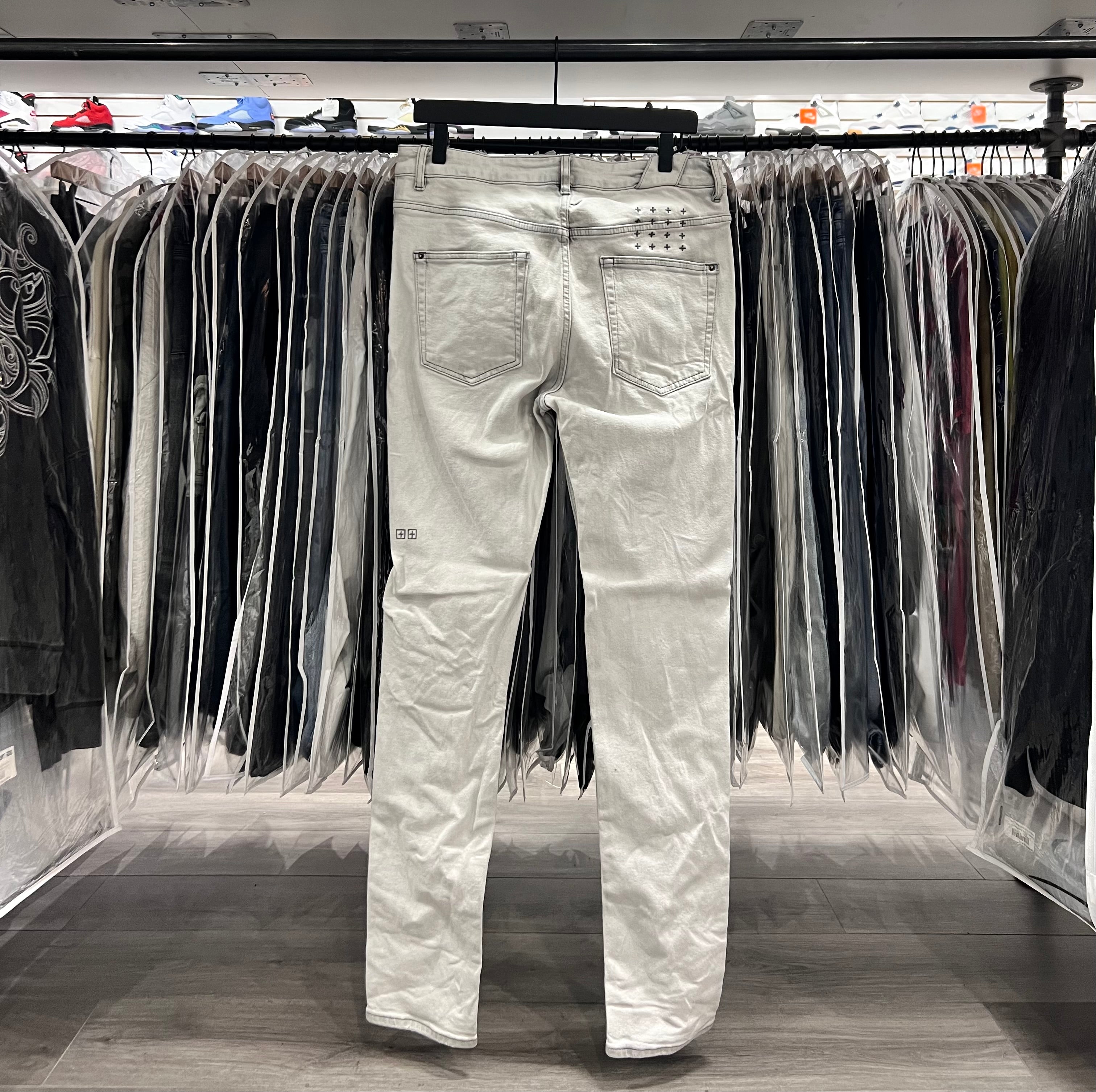 Ksubi Jeans Light Grey Wash (Lightly Worn)