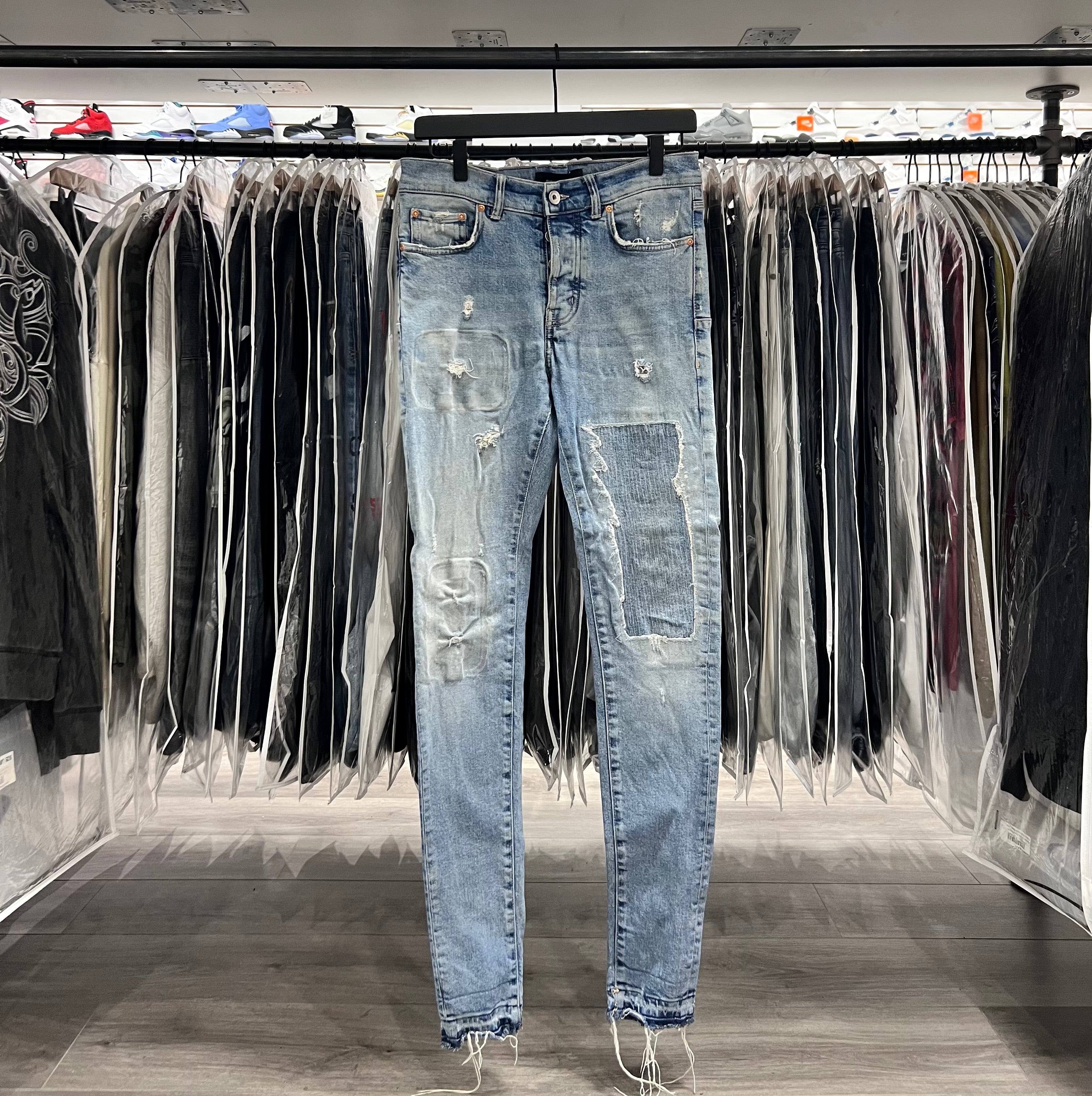 Purple Jeans Light Blue (Lightly Worn)