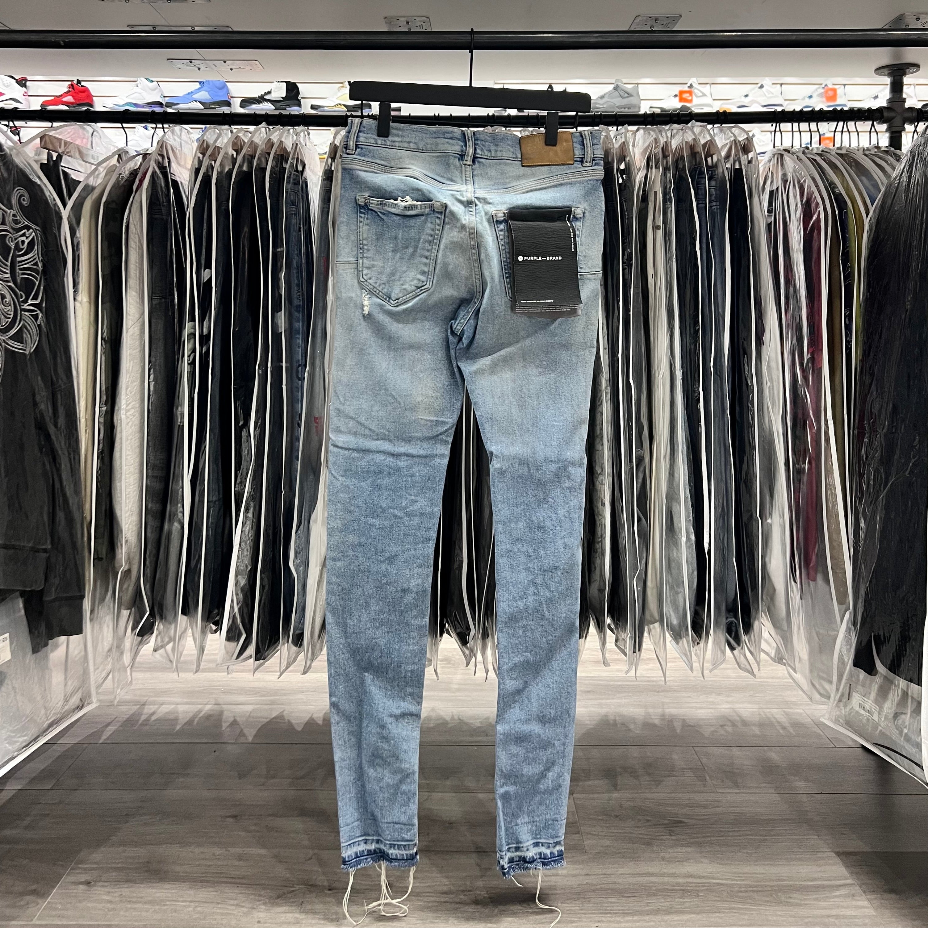 Purple Jeans Light Blue (Lightly Worn)