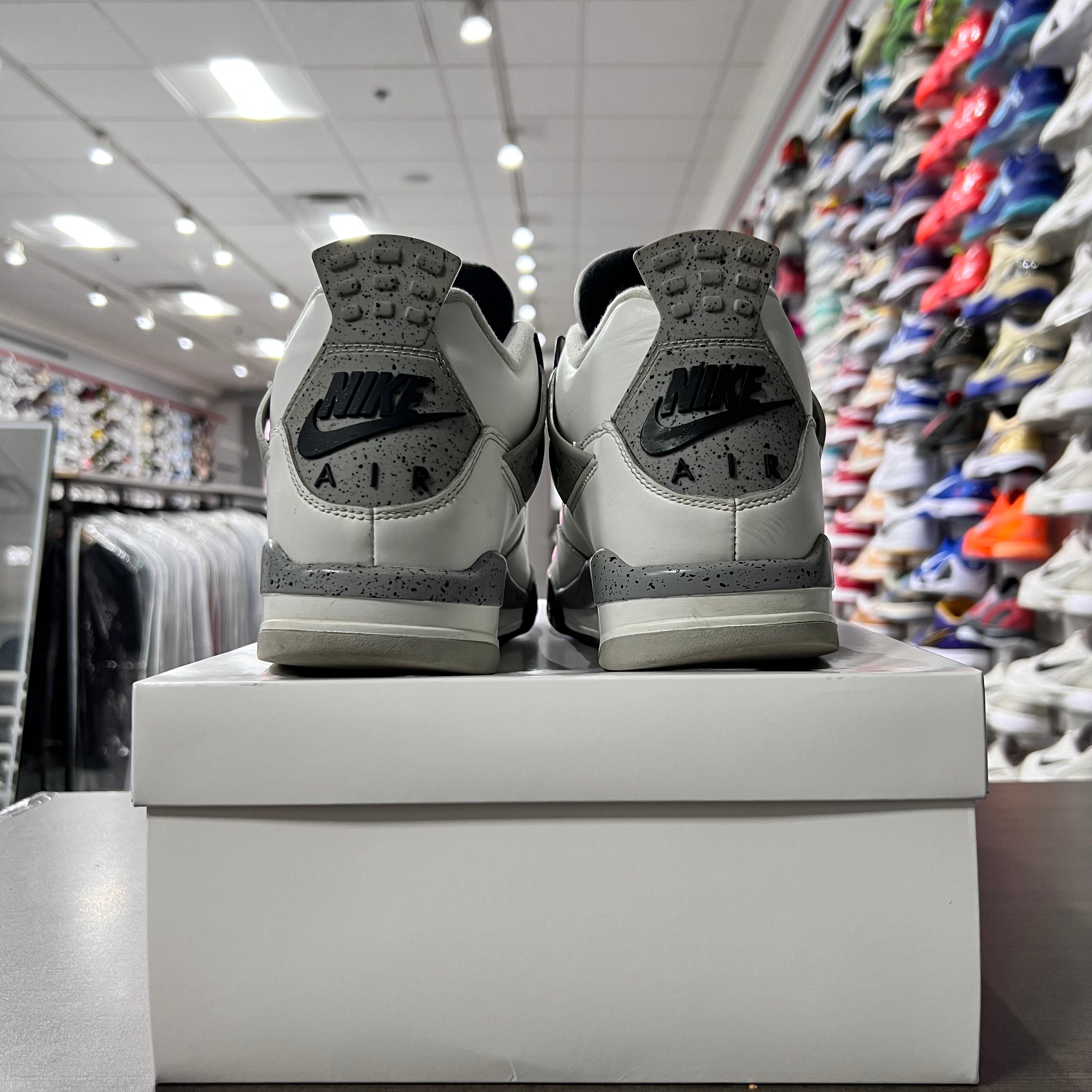 Jordan Retro 4 GS Wet Cement (B-Grade)(Lightly Worn+Replacement Box)