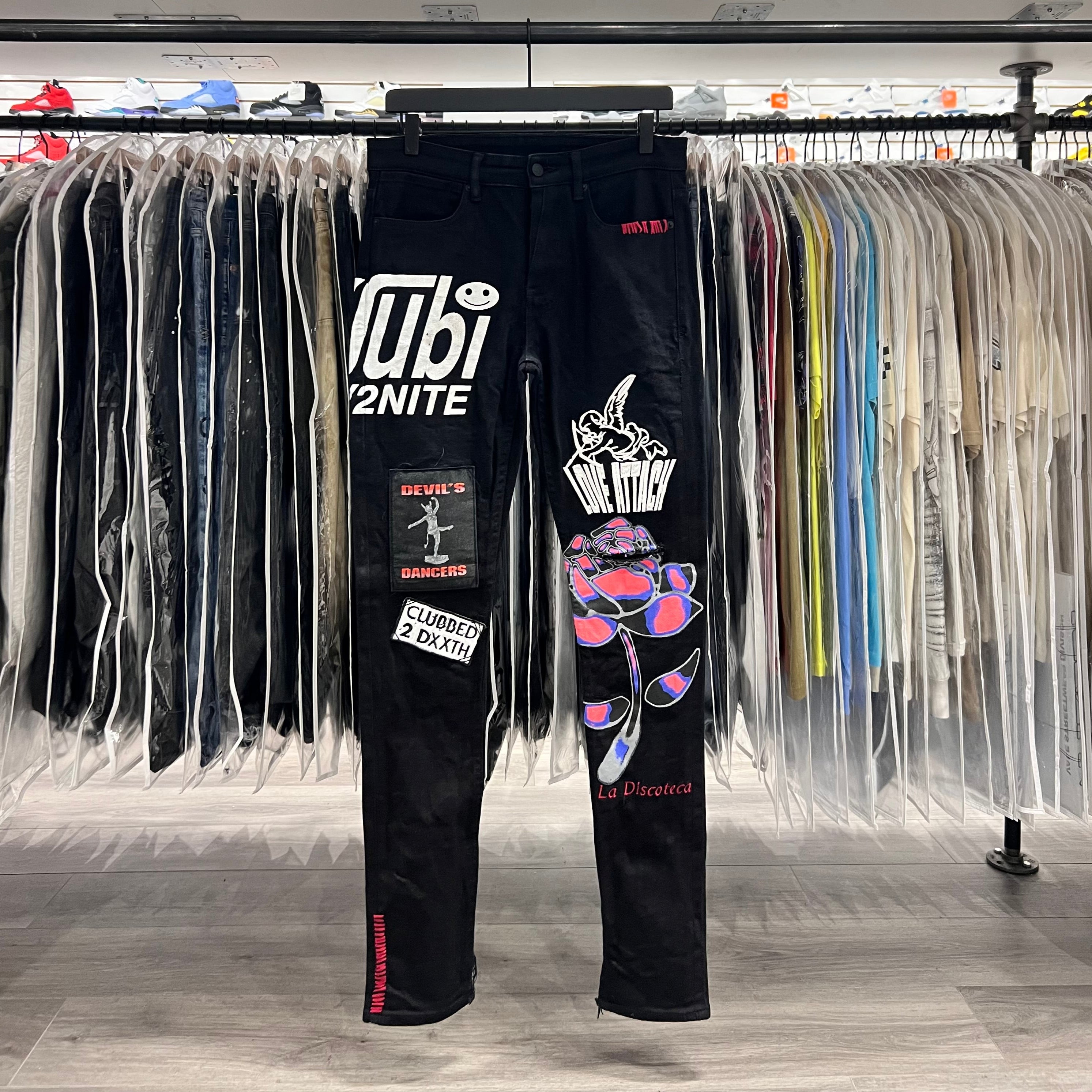 Ksubi Jeans Kustom Black (#300/#481) (Lightly Worn)