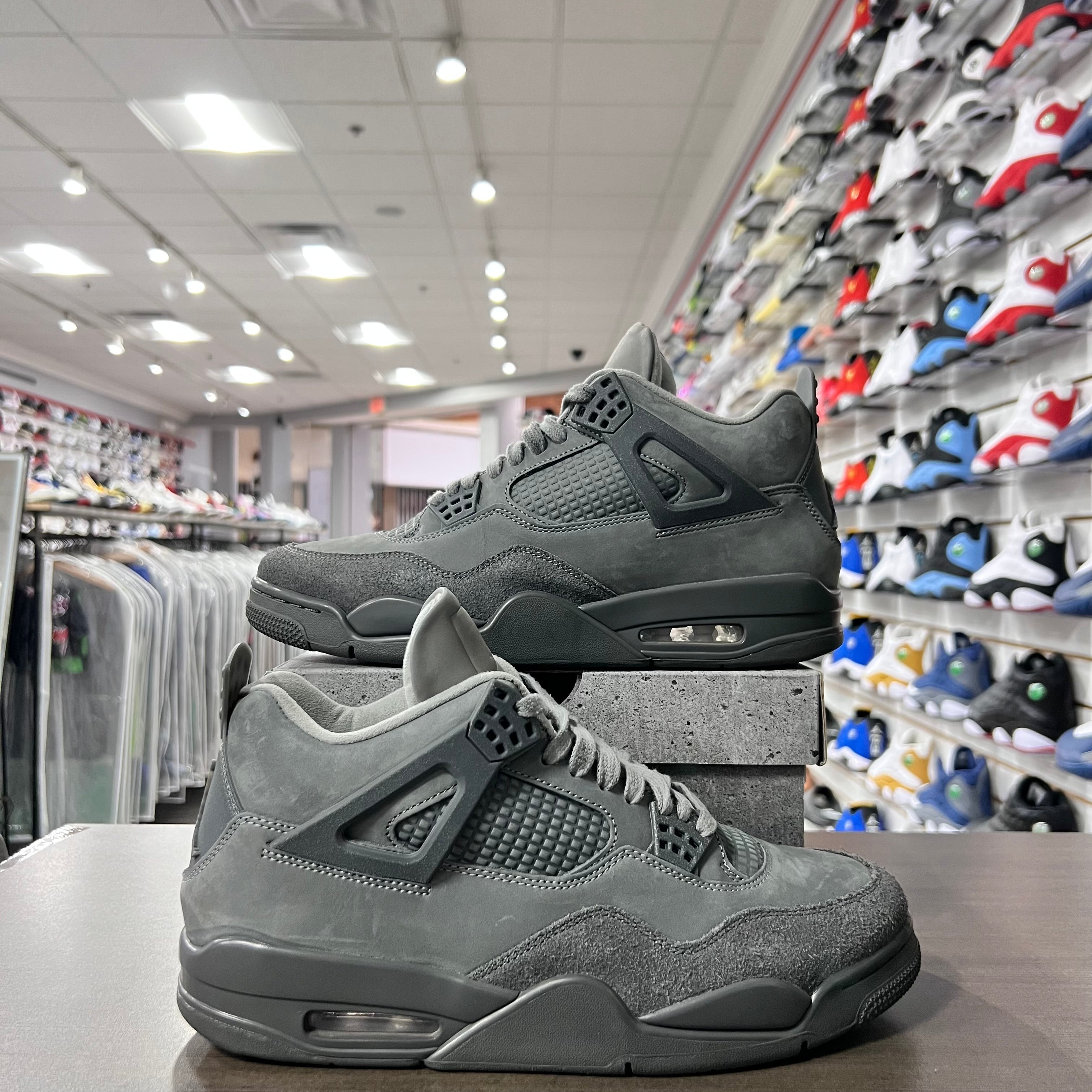 Jordan Retro 4 Mens Wet Cement (Lightly Worn)