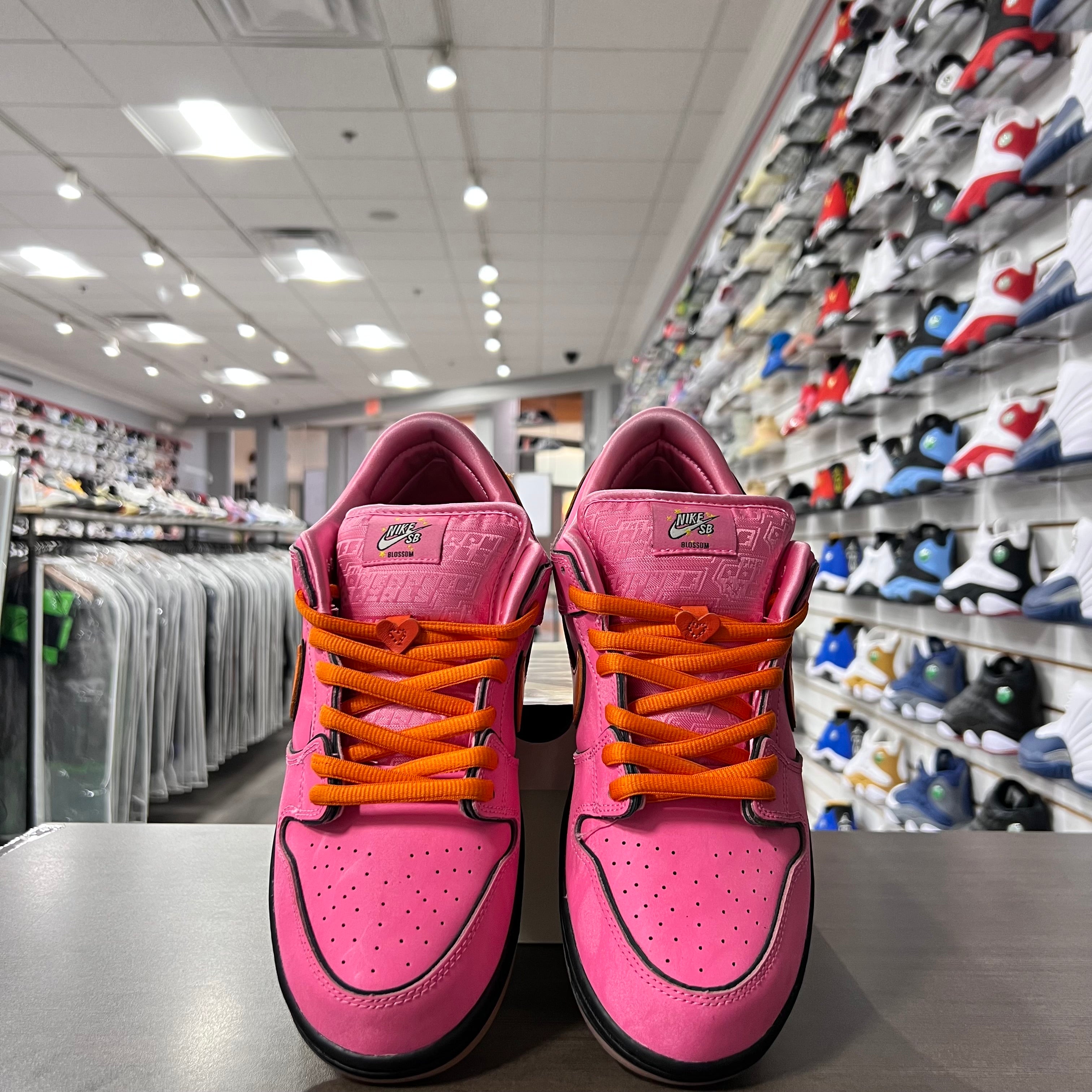 Nike Dunk Low SB Mens Powerpuff Girls Blossom (Lightly Worn)