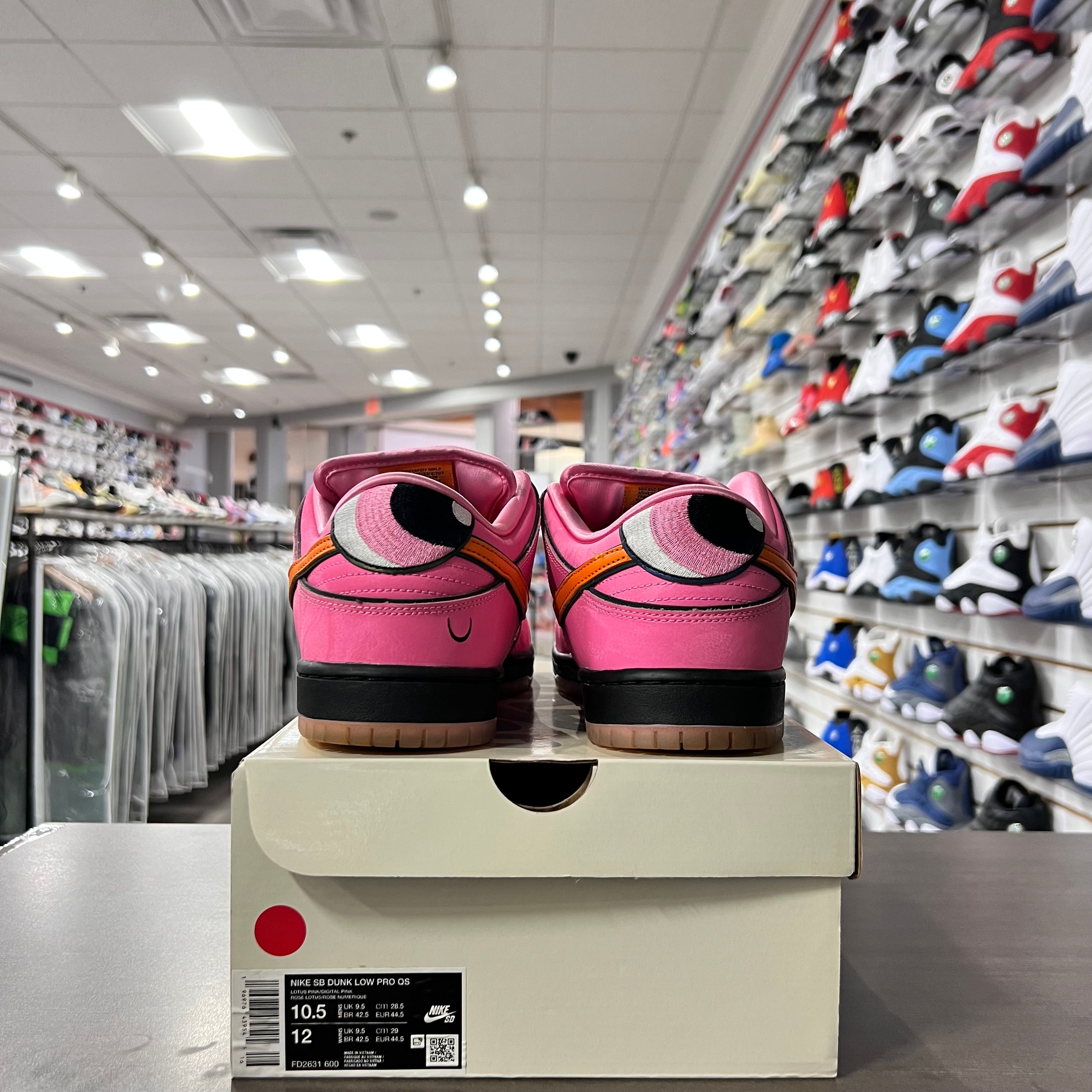 Nike Dunk Low SB Mens Powerpuff Girls Blossom (Lightly Worn)
