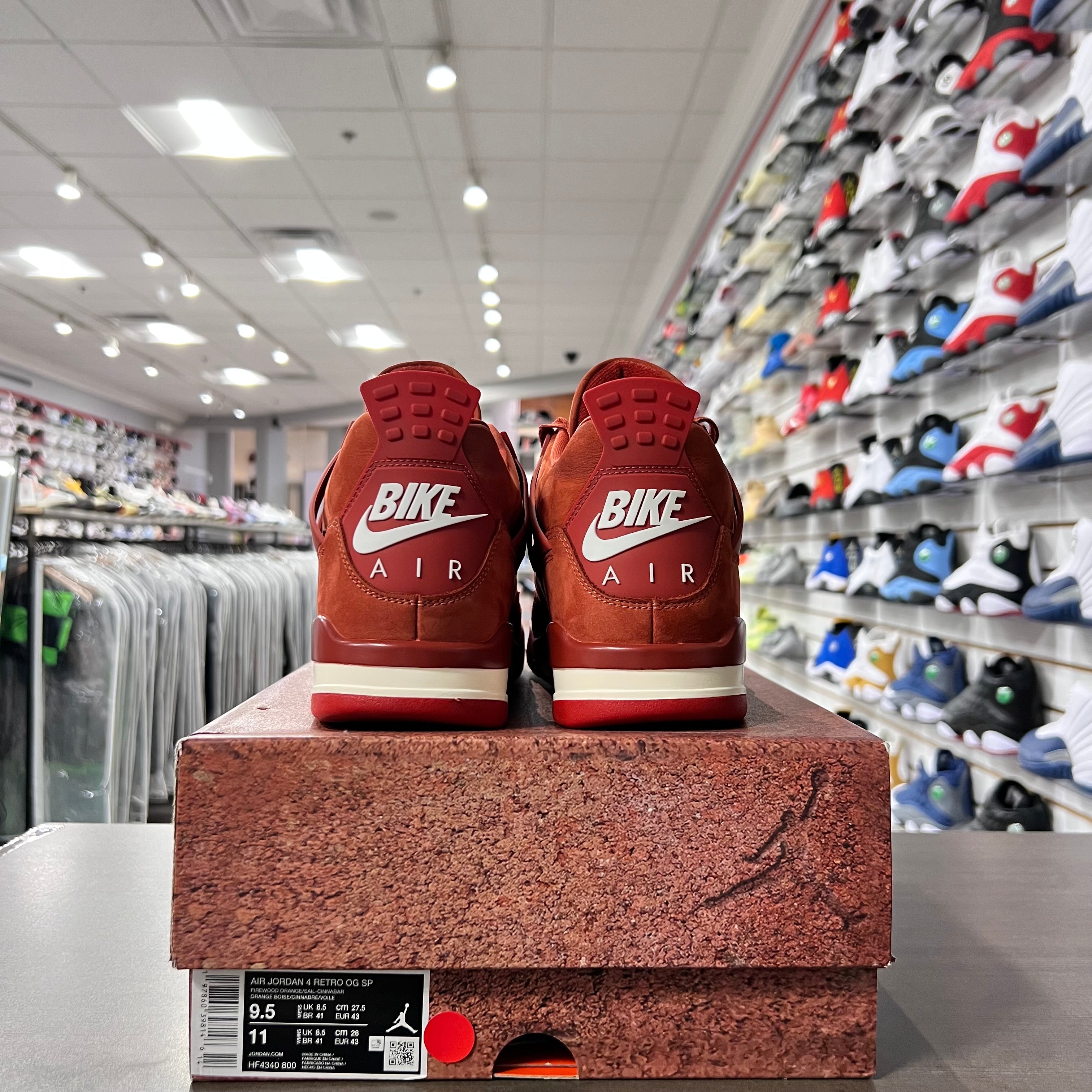 Jordan Retro 4 Mens Brick By Brick Nigel Sylvester (Lightly Worn)