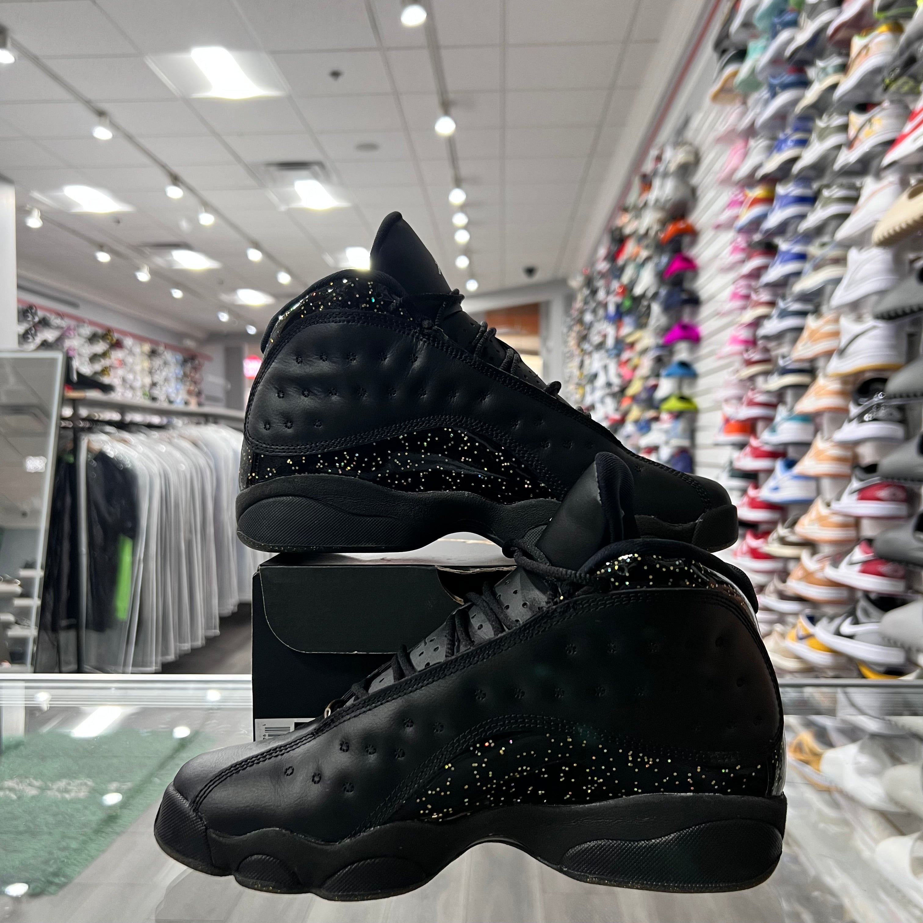 Jordan Retro 13 Gs Black Metallic Gold (Lightly Worn)