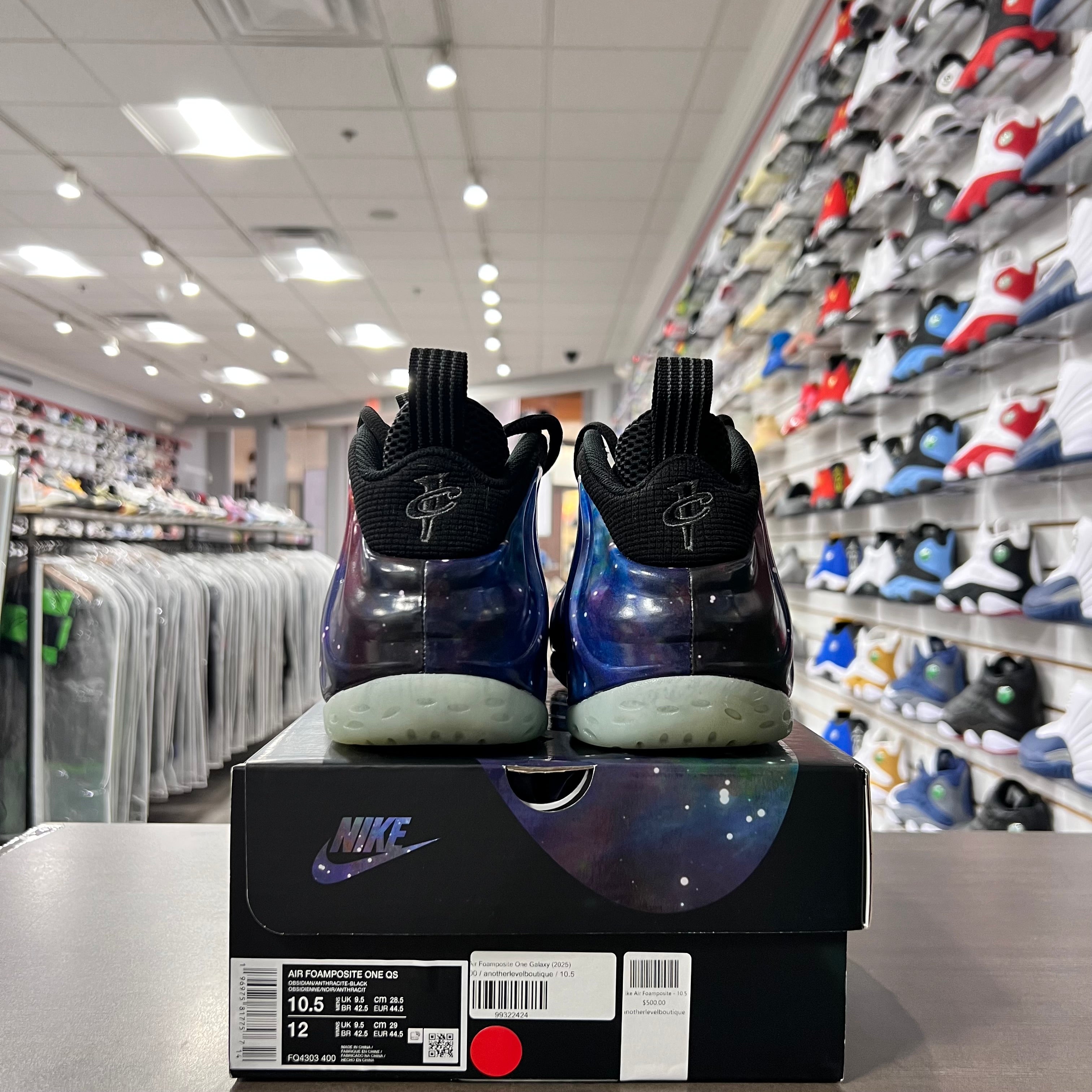 Nike Air Foamposite One Mens Galaxy (2025)(Lightly Worn)