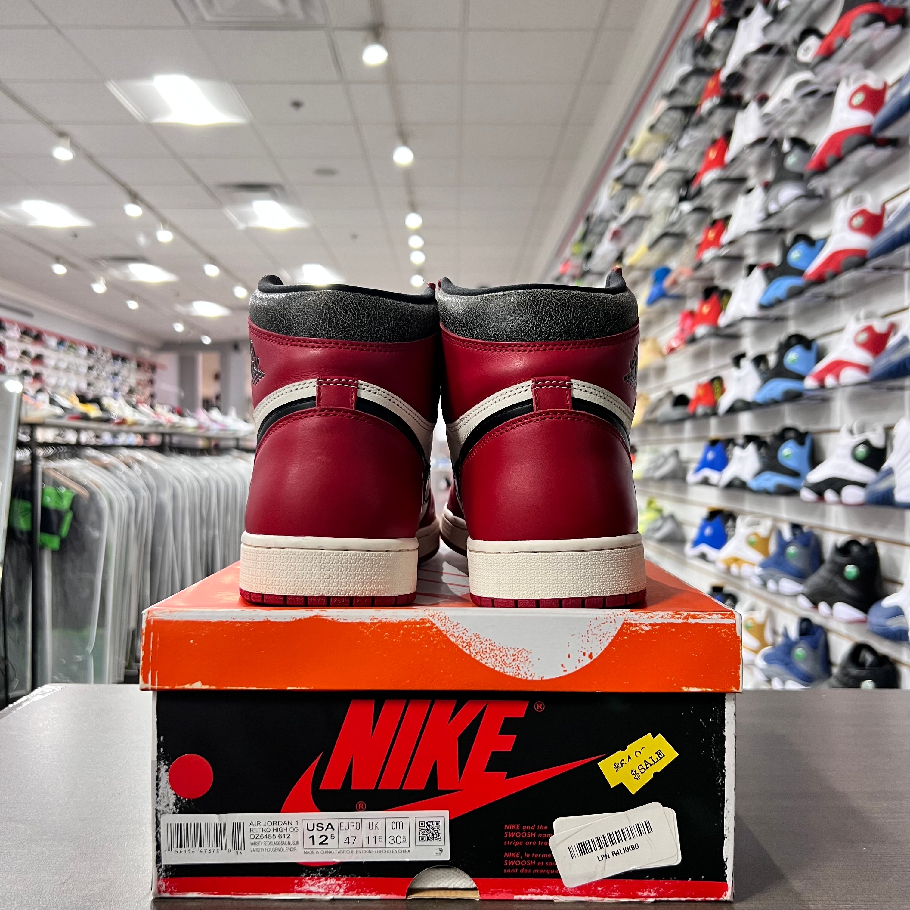 Jordan Retro 1 High OG Mens Lost And Found (Lightly Worn)