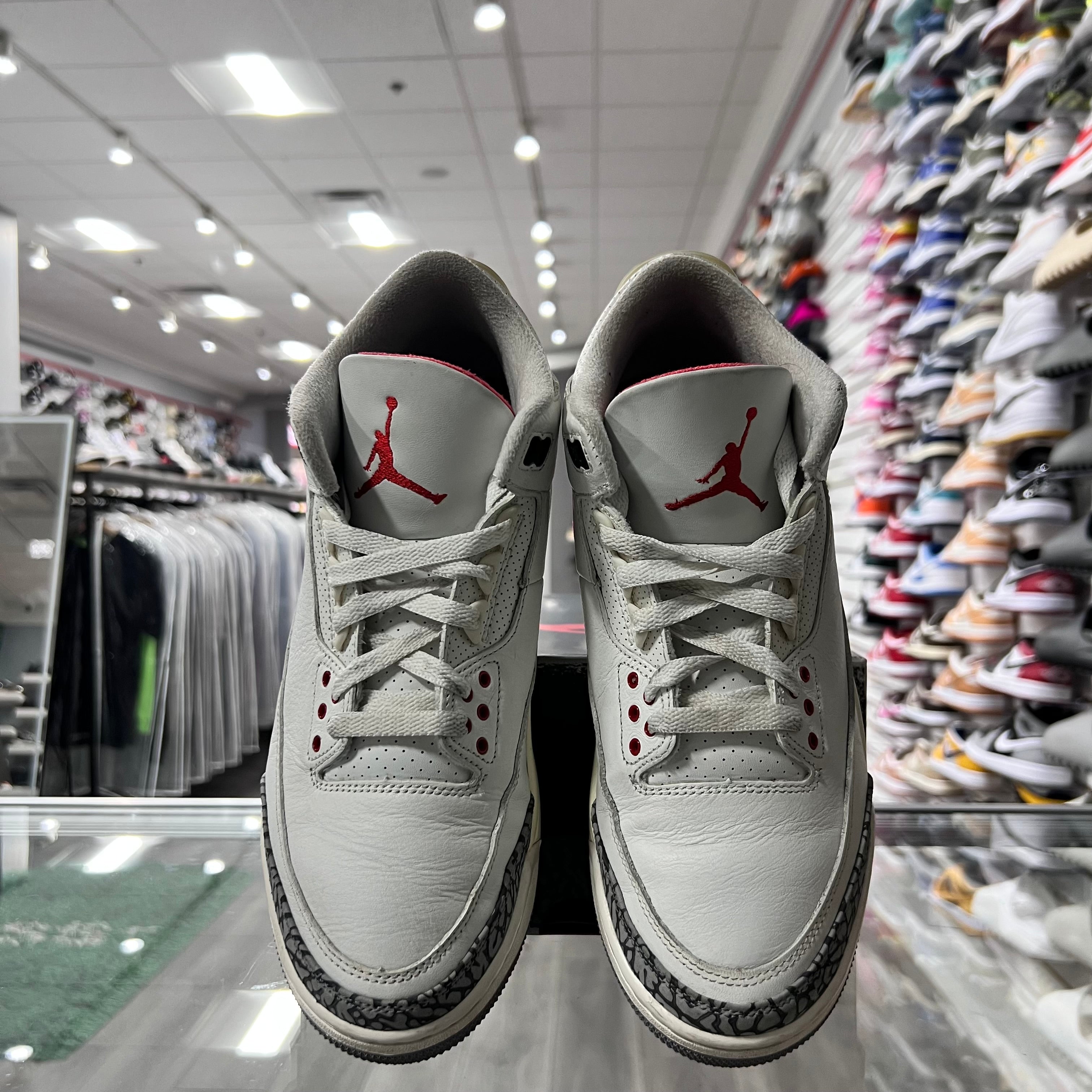 Jordan Retro 3 Mens White Cement Reimagined (Lightly Worn)