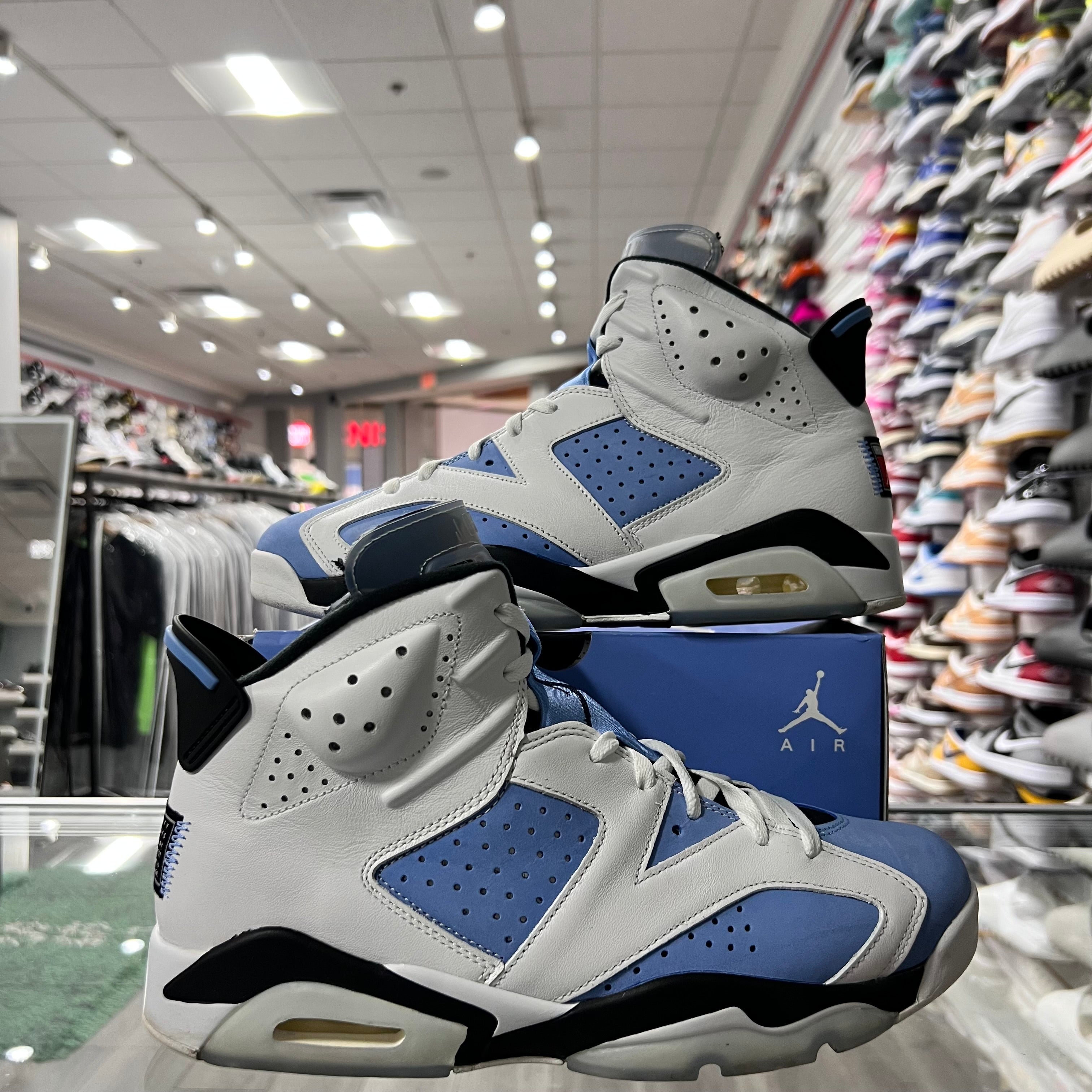 Jordan Retro 6 Mens UNC (Lightly Worn)