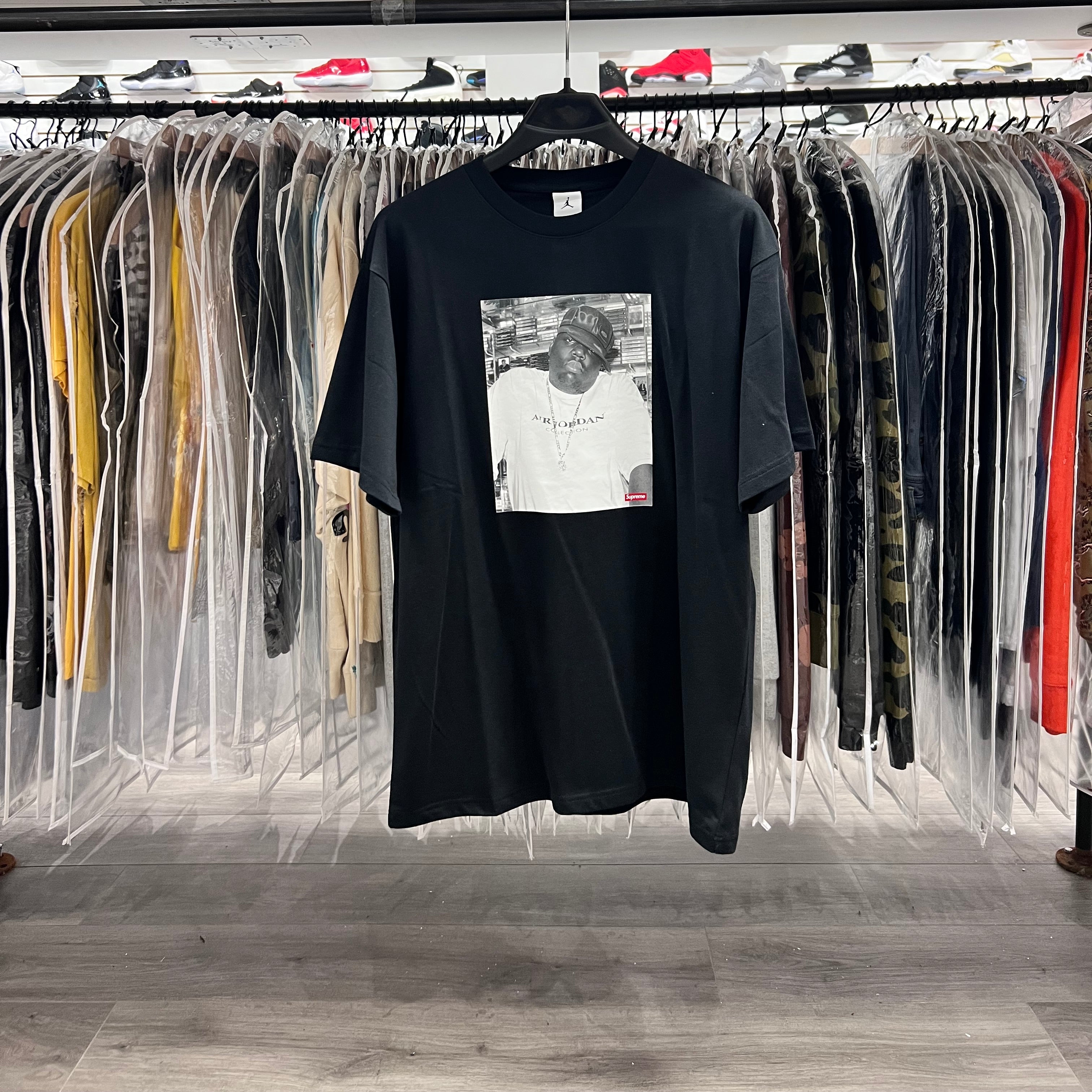 Supreme Jordan Biggie S/S Top Black