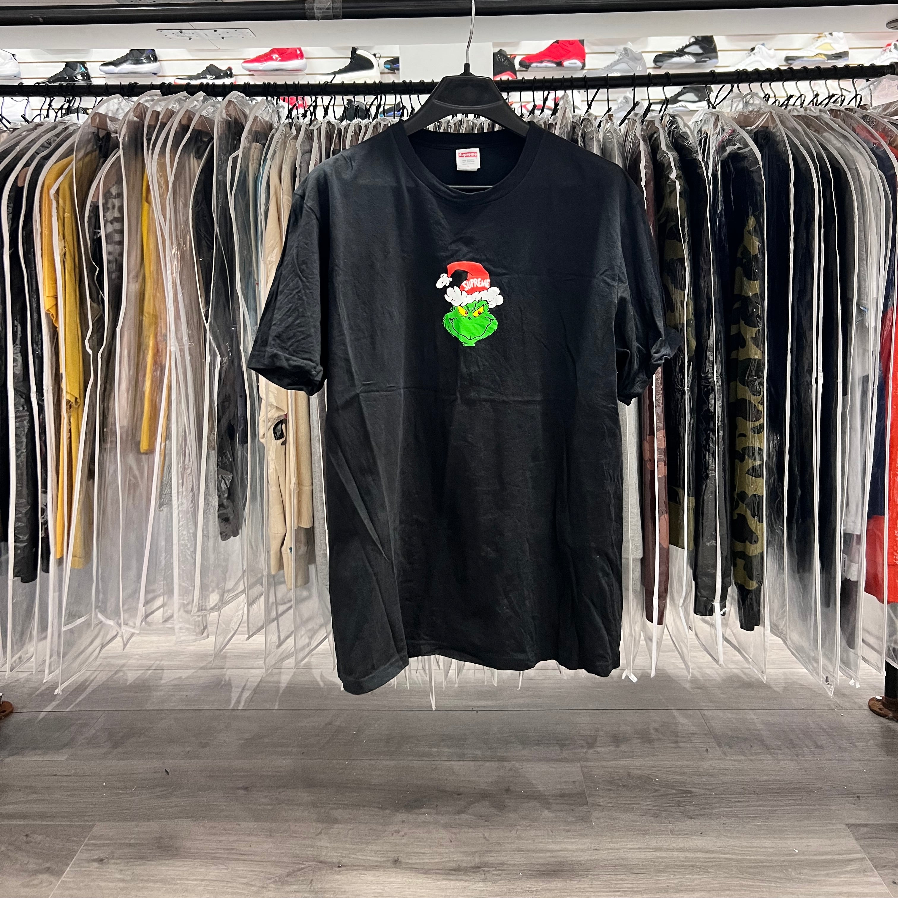 Supreme Grinch Tee Black (Lightly Worn)