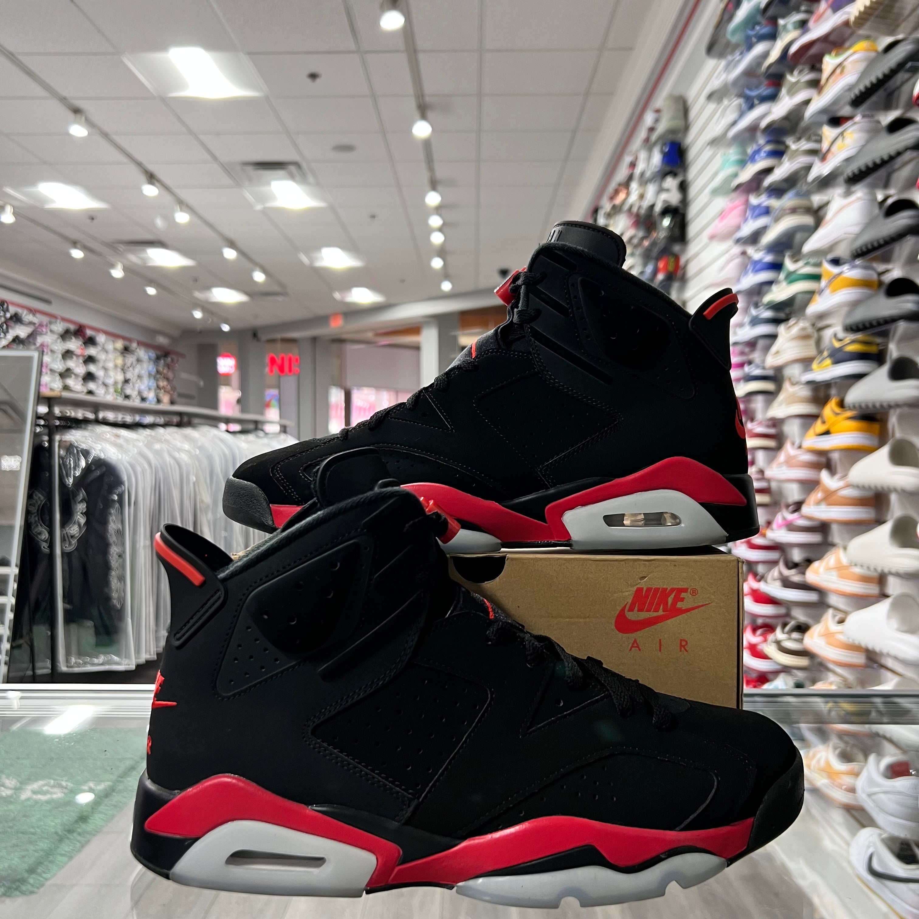 Jordan Retro 6 Mens Infrared Salesman (Lightly Worn)