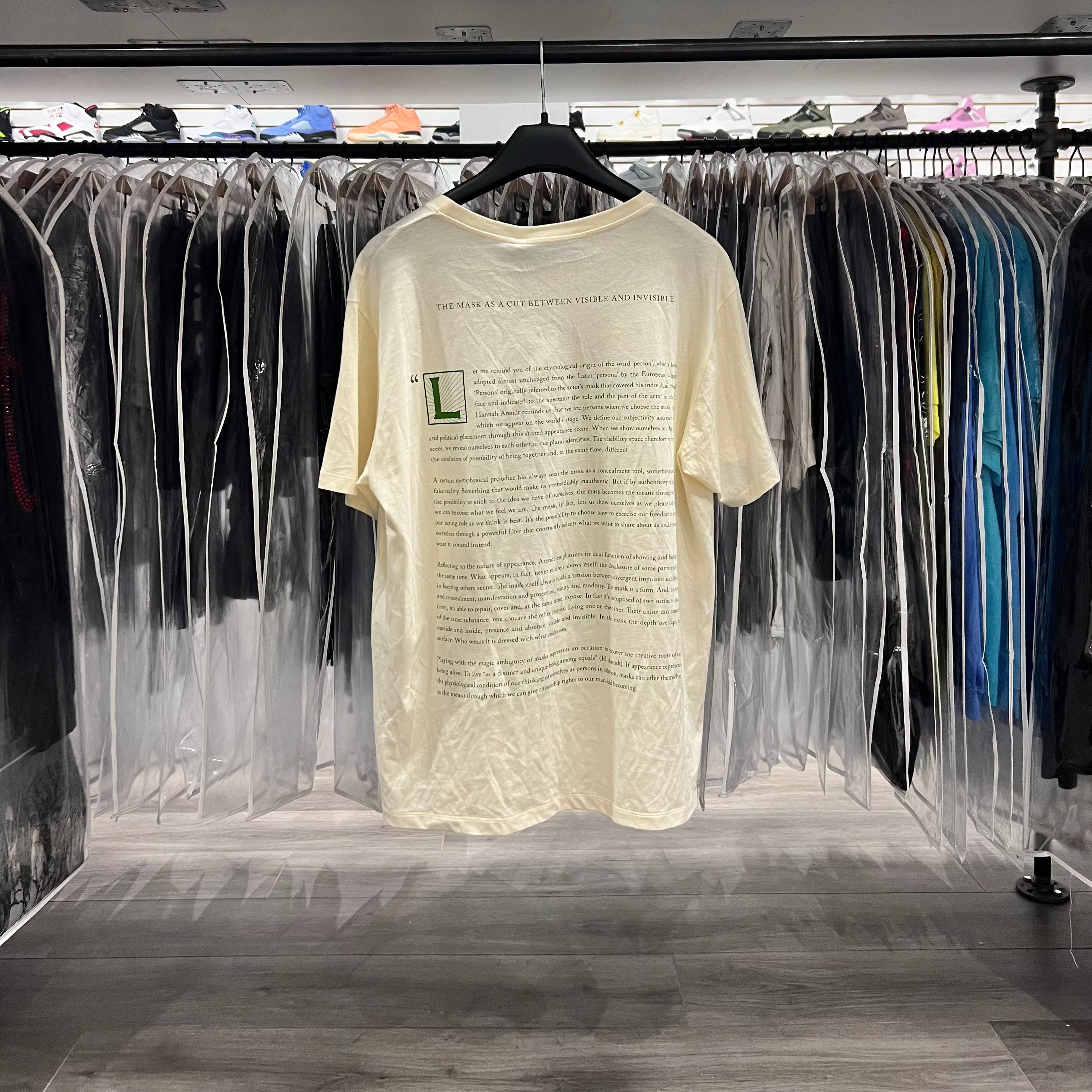 Gucci FW19/20 Mask Tee Cream