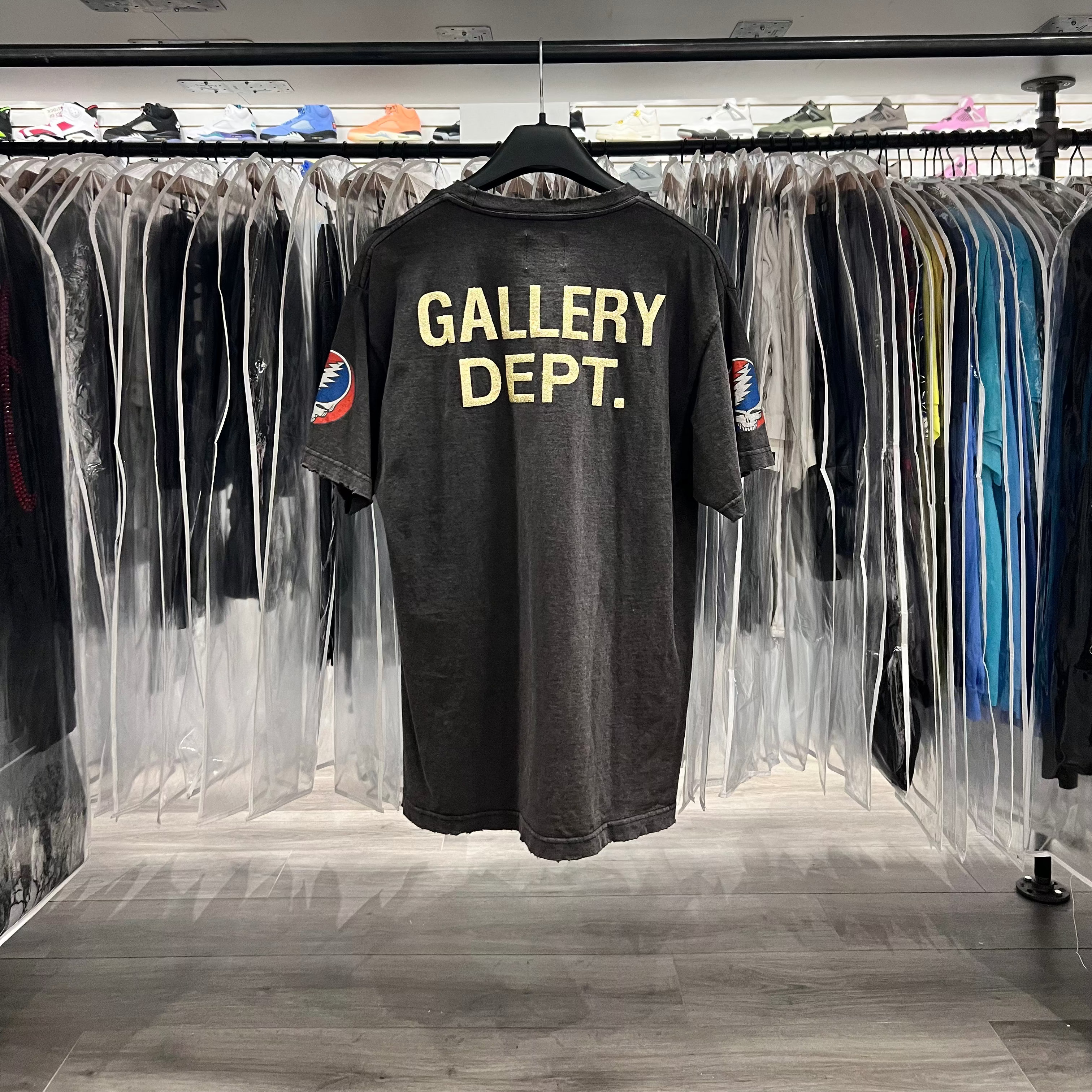 Gallery Dept Grateful Dead Graphic Tee Grey (Lightly Worn)