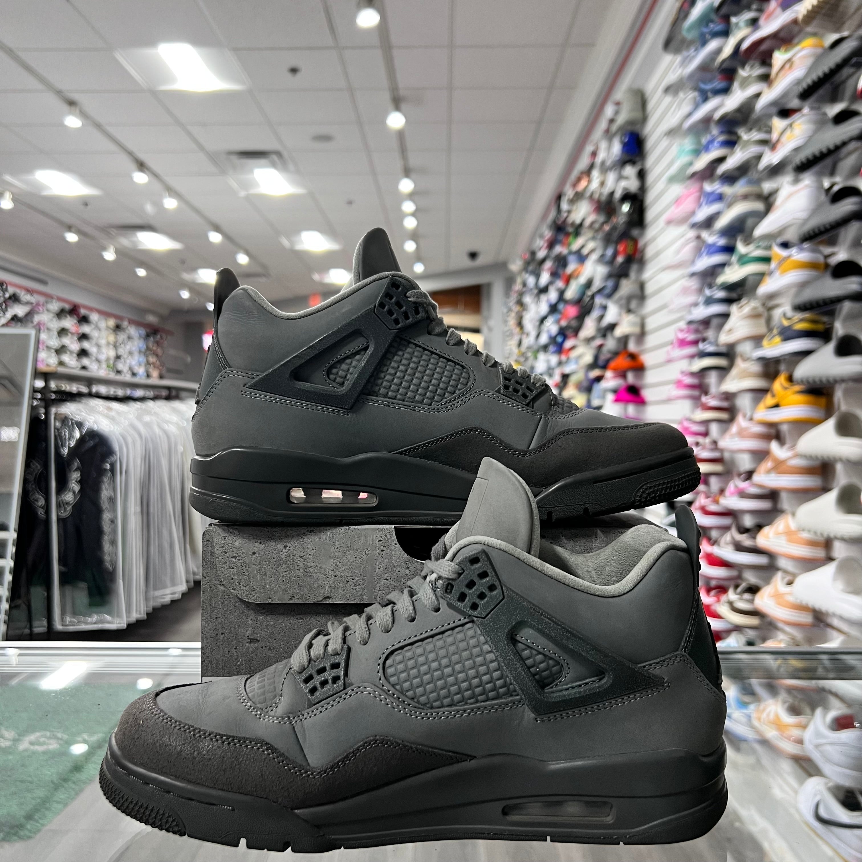 Jordan Retro 4 Mens Wet Cement (Lightly Worn)