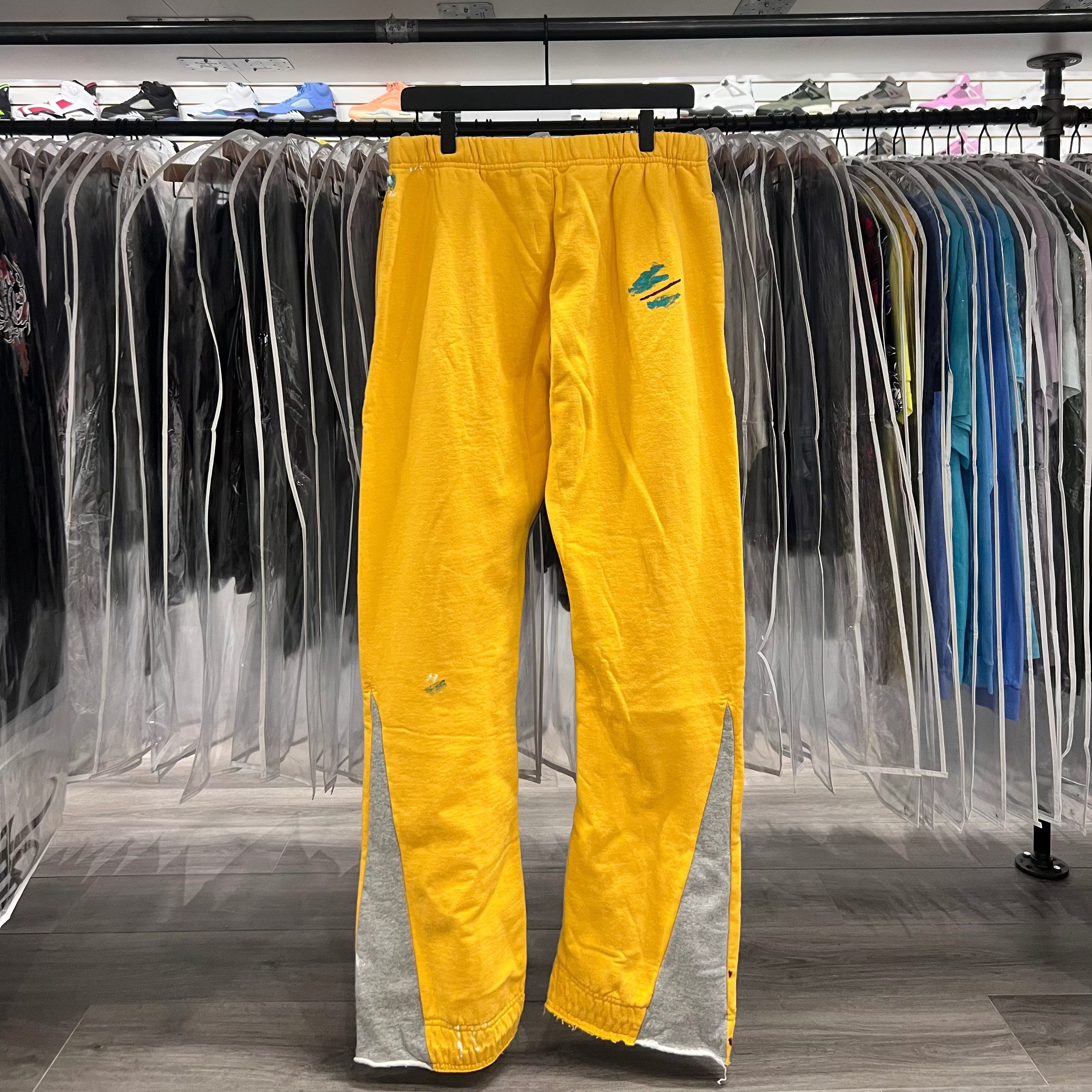 Gallery Dept Sweatpants Canary Yellow (Lightly Worn)