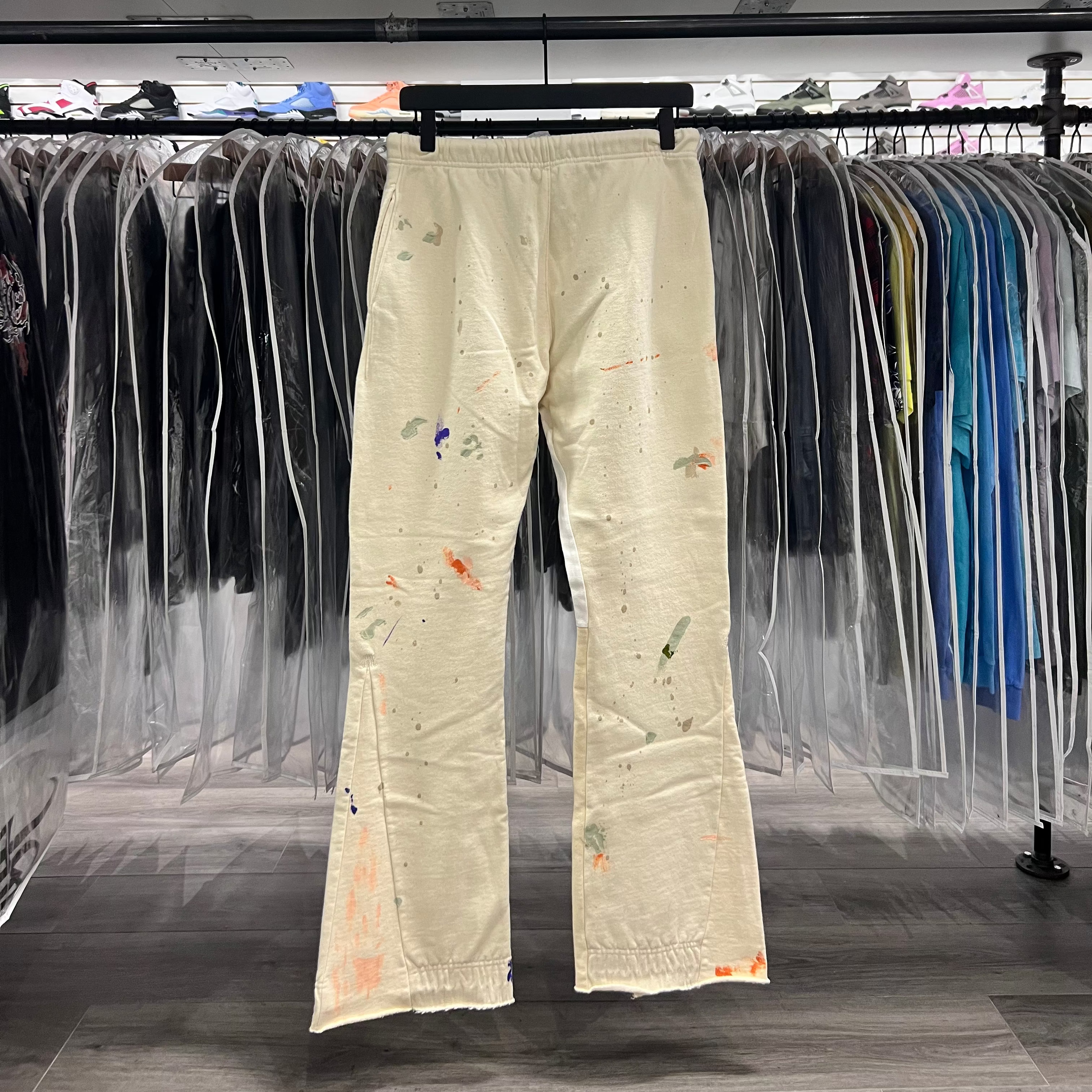 Gallery Dept Flare Sweat Pants Cream (Lightly Worn)