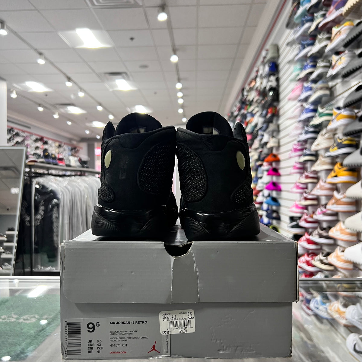 Jordan Retro 13 Mens Black cat (Lightly Worn)
