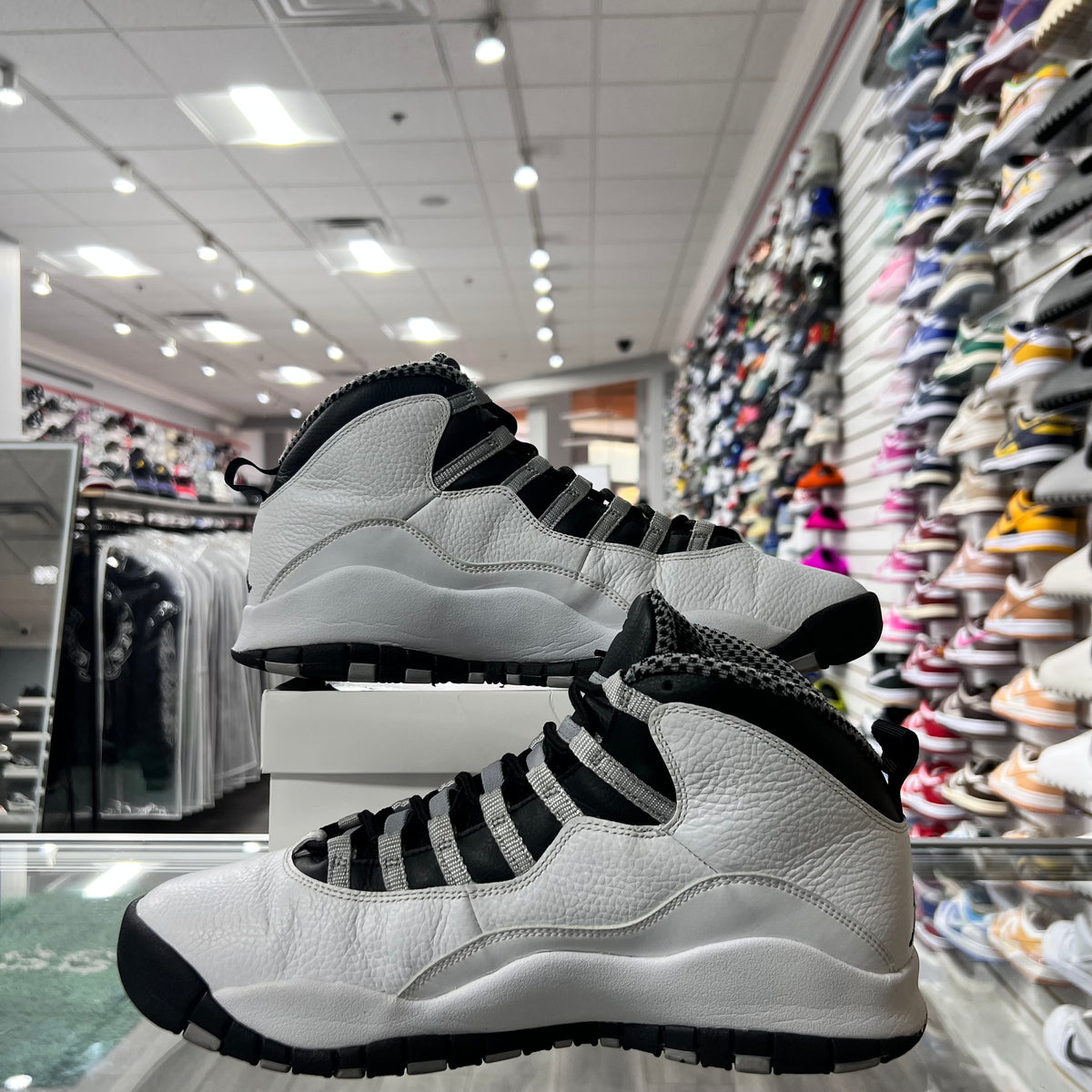Jordan Retro 10 Mens Steel (2013)(Lightly Worn)