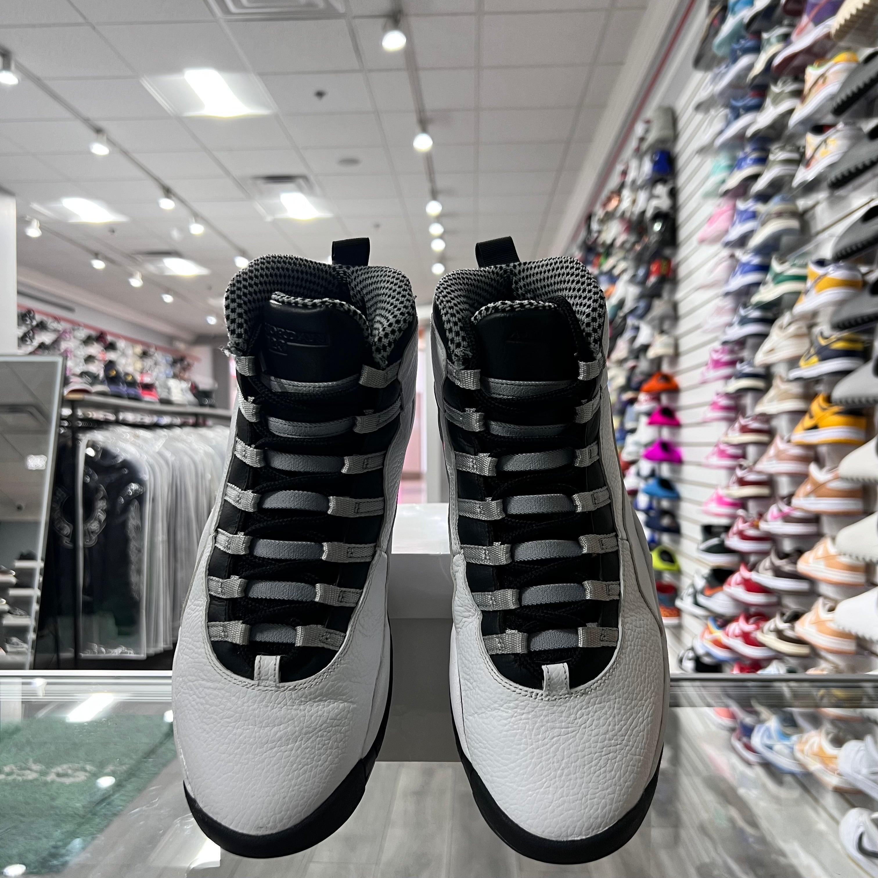 Jordan Retro 10 Mens Steel (2013)(Lightly Worn)