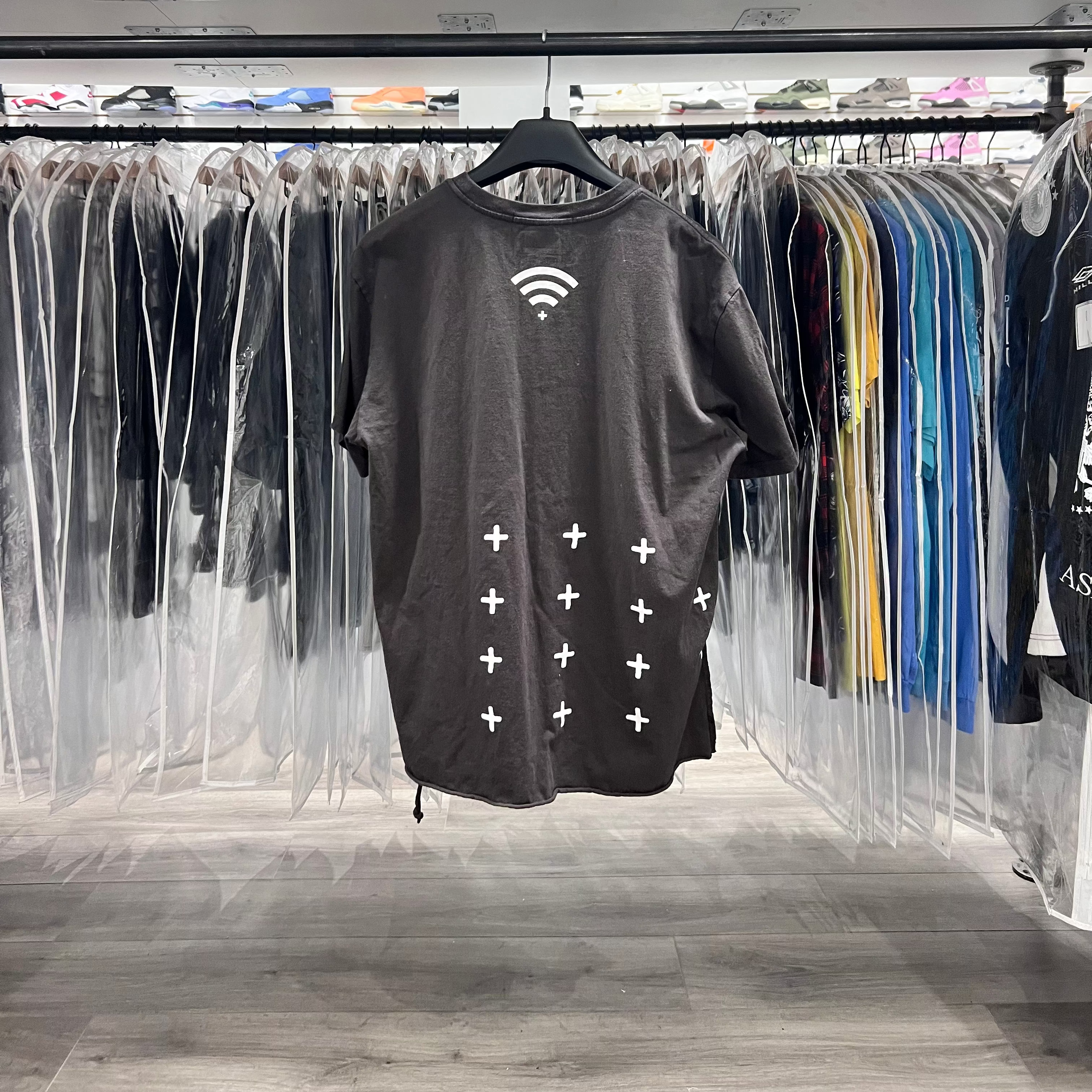 Ksubi Tee Offline Brown (Lightly Worn)