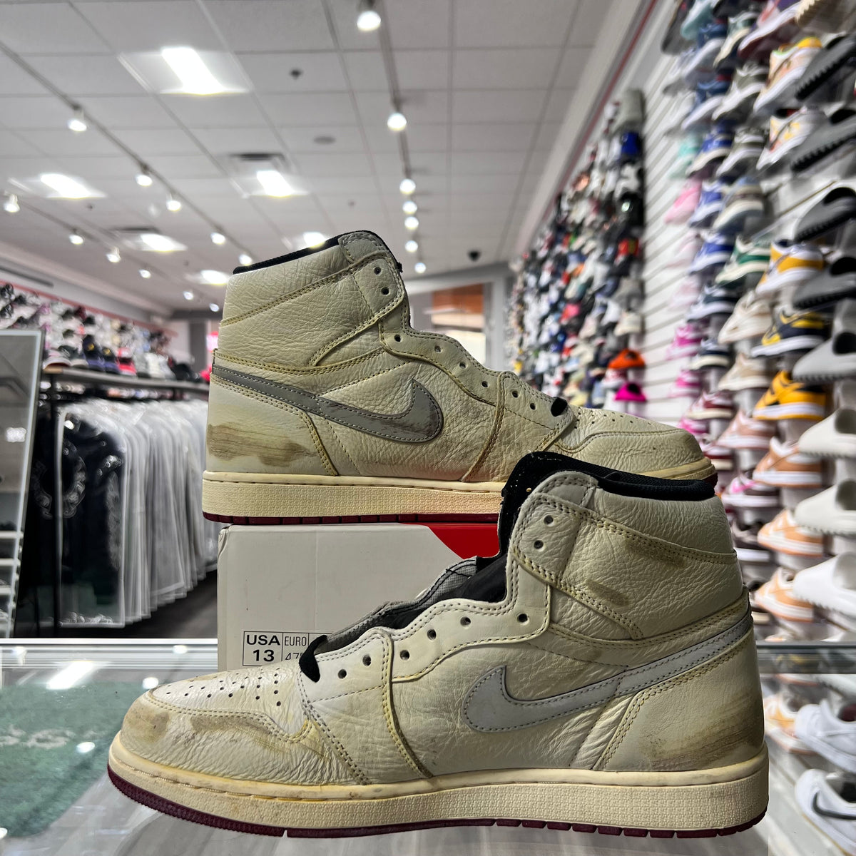 Jordan Retro 1 High Og Mens Nigel Sylvester (Lightly Worn)