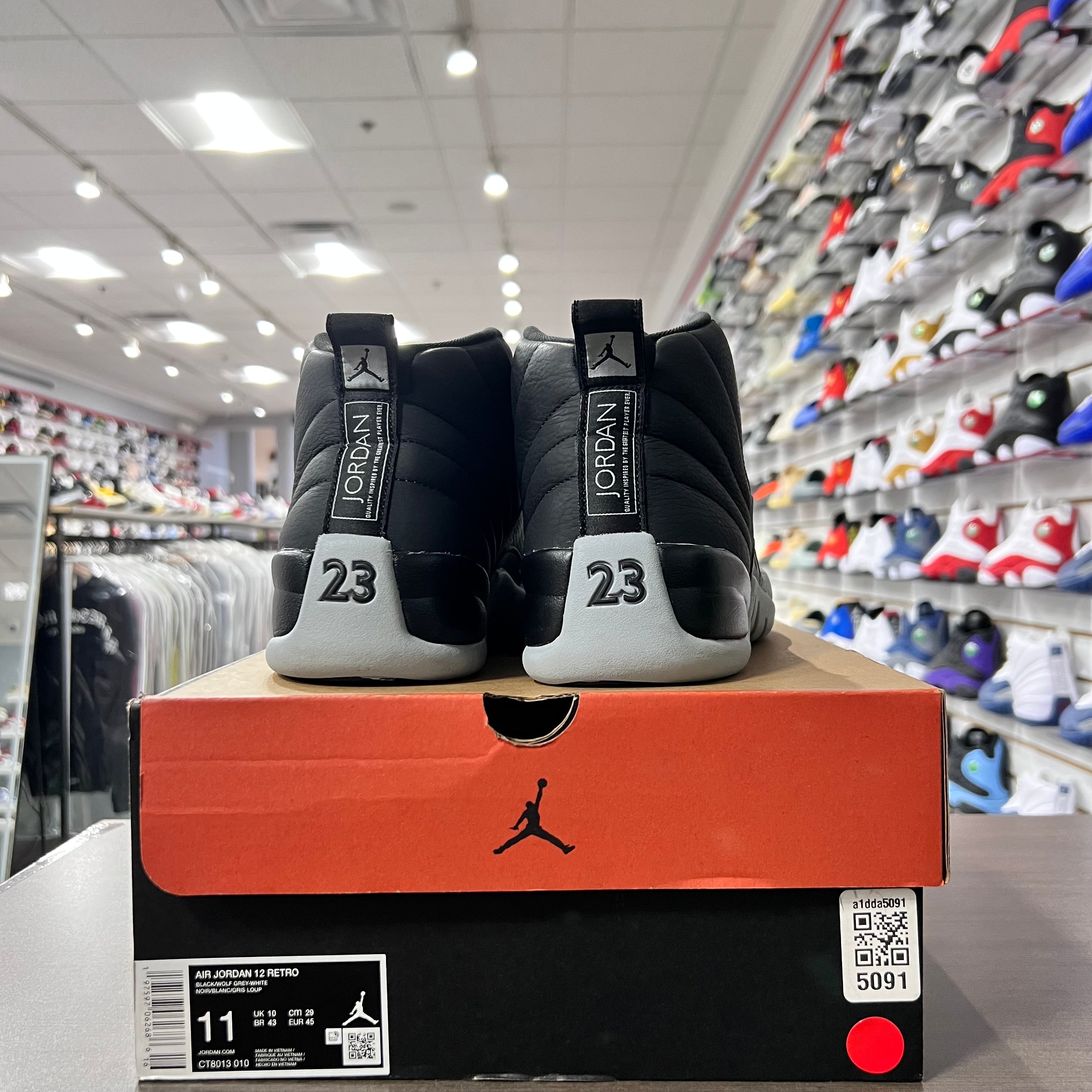 Jordan Retro 12 Mens Baron (Lightly Worn)