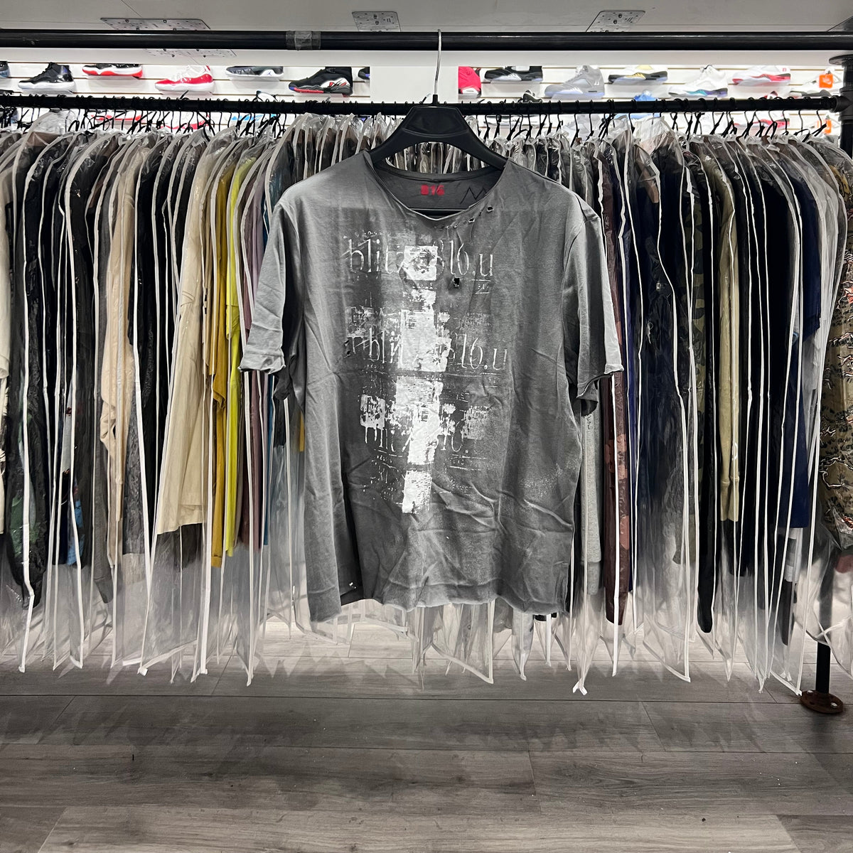 Blitzz816 "Abstract" Tee Grey