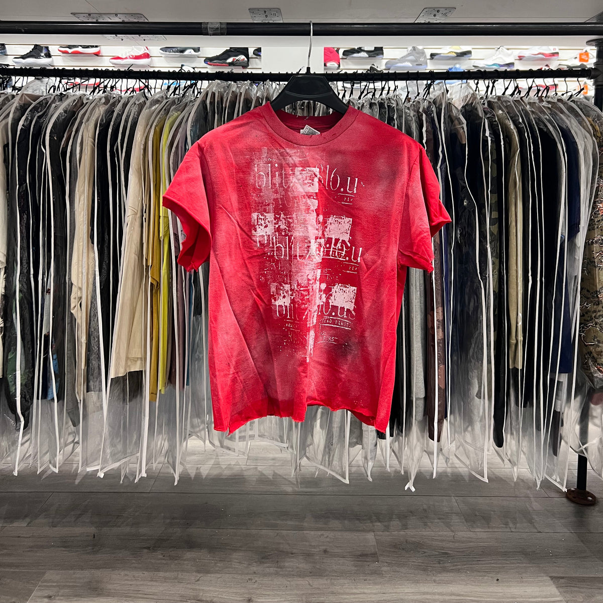 Blitzz816 "Abstract" Tee Red