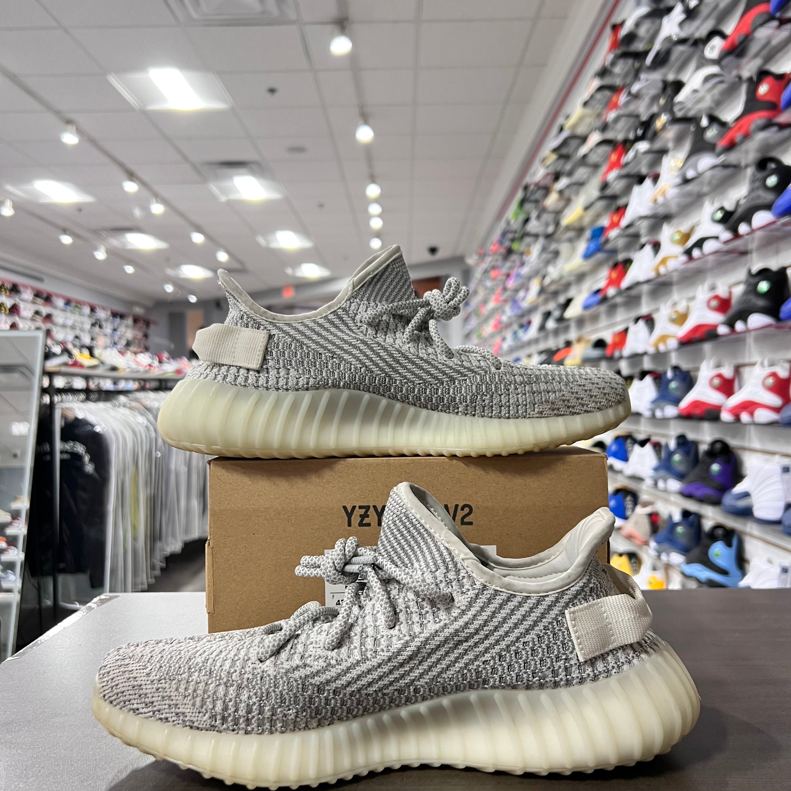 Yeezy 350 V2 Static White (Lightly Worn)