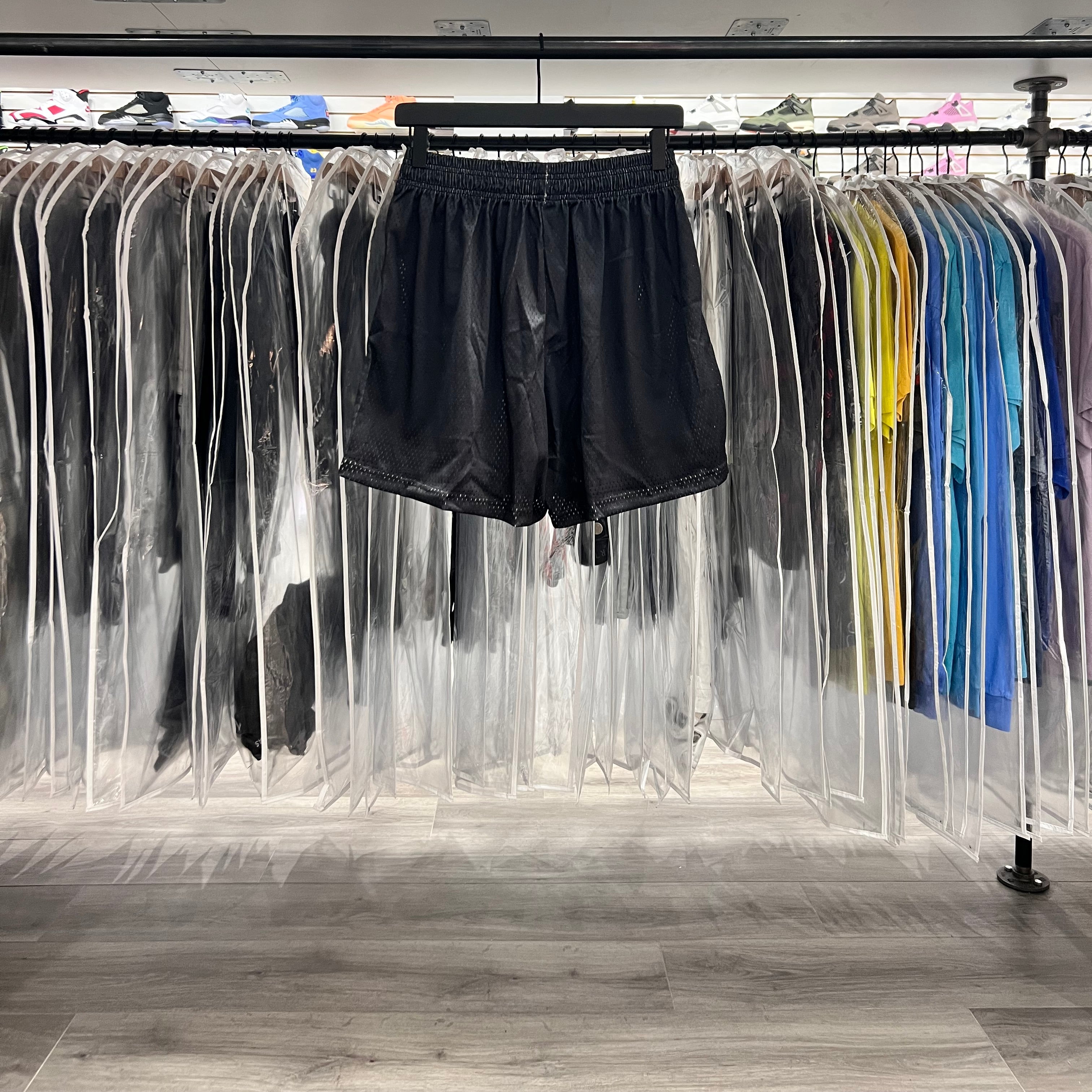 The Lost World Apparel Mesh Shorts Black