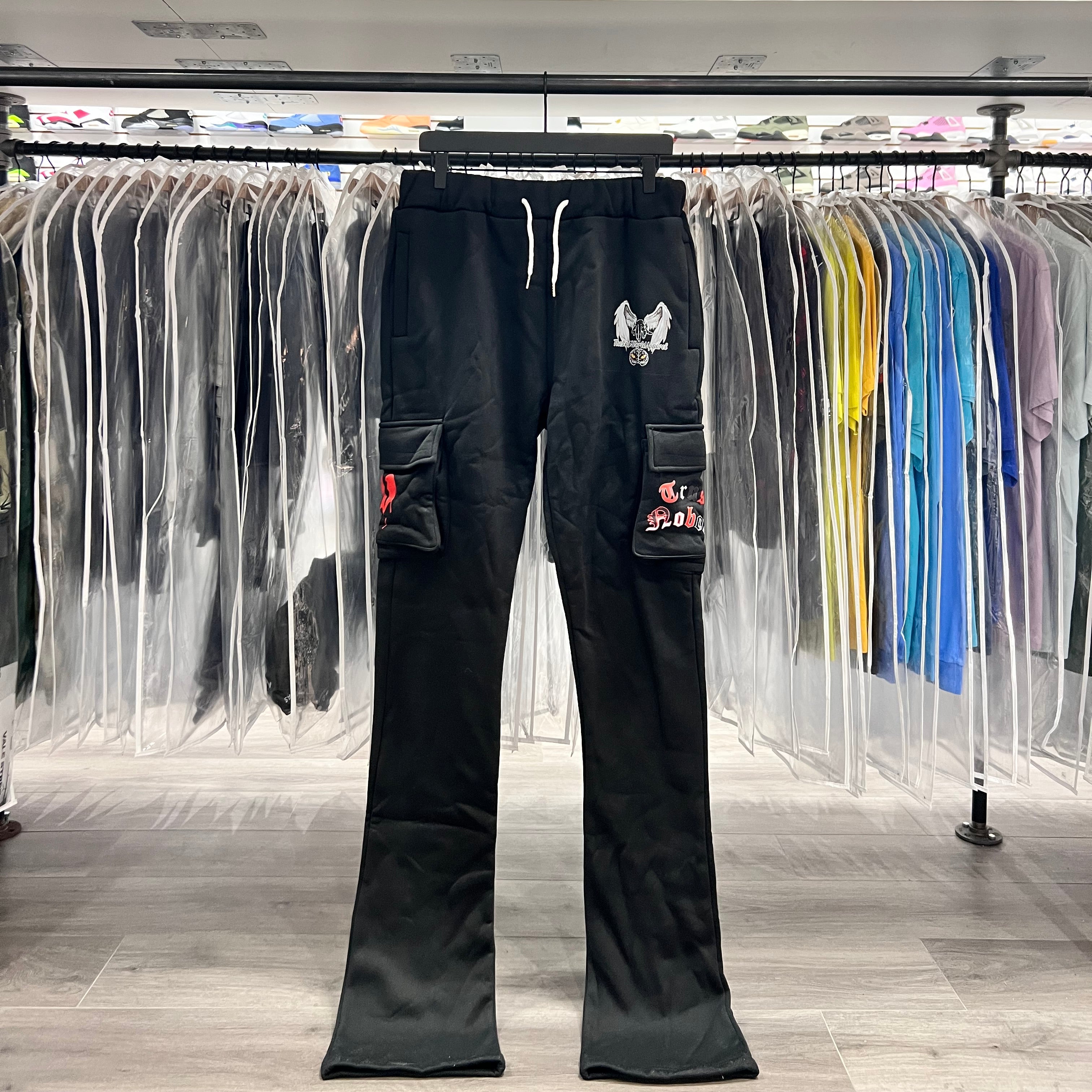 The Lost World Apparel Flared Sweatpants Trust Nobody