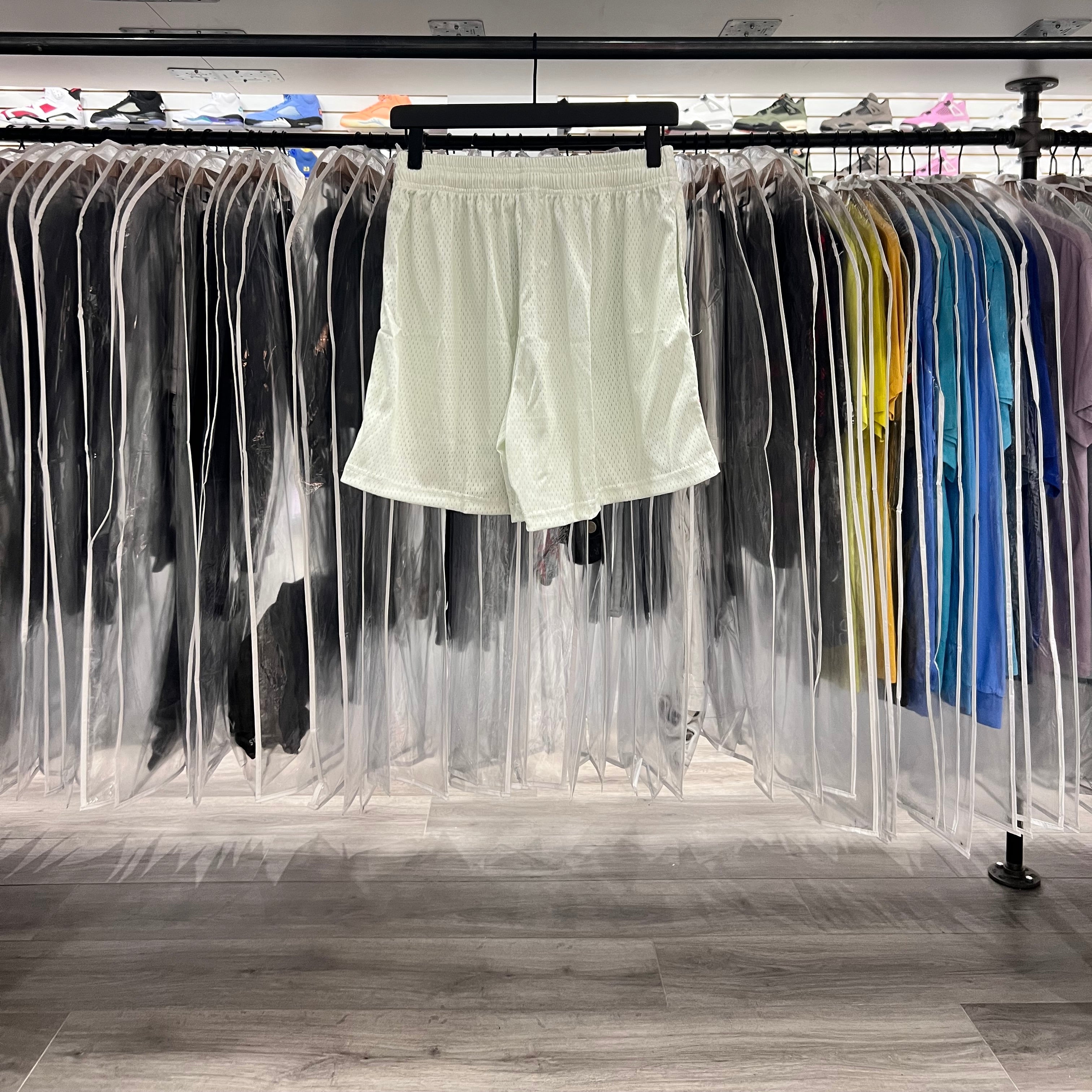 The Lost World Apparel Mesh Shorts White