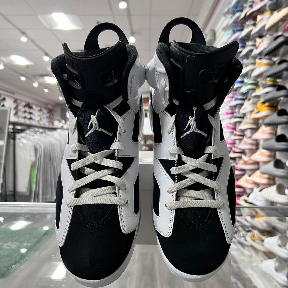 Jordan Retro 6 Mens Reverse Oreo (Lightly Worn+Replacement Box)