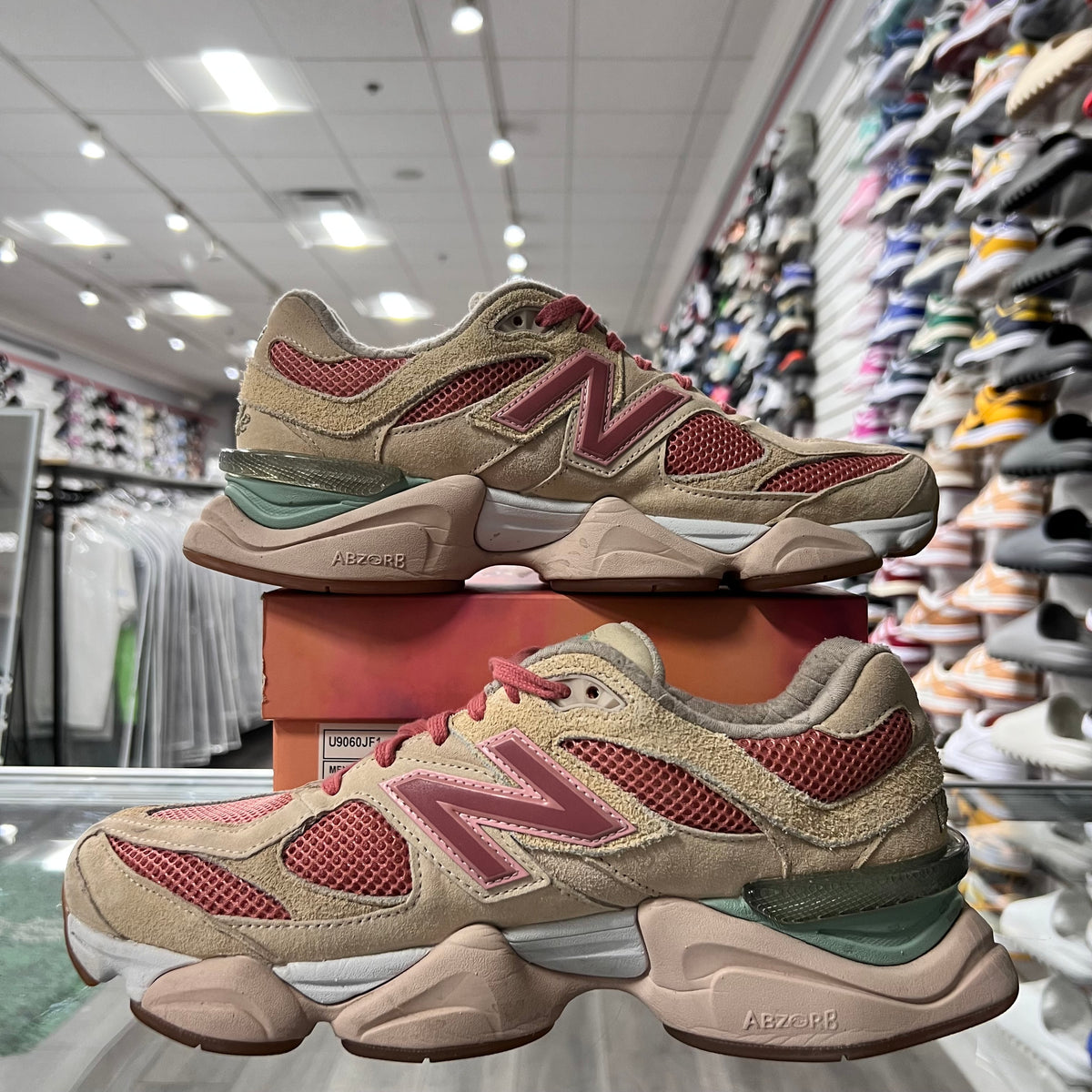 New Balance 9060 Joe Freshgoods Inside Voices Penny Cookie Pink (Lightly Worn)