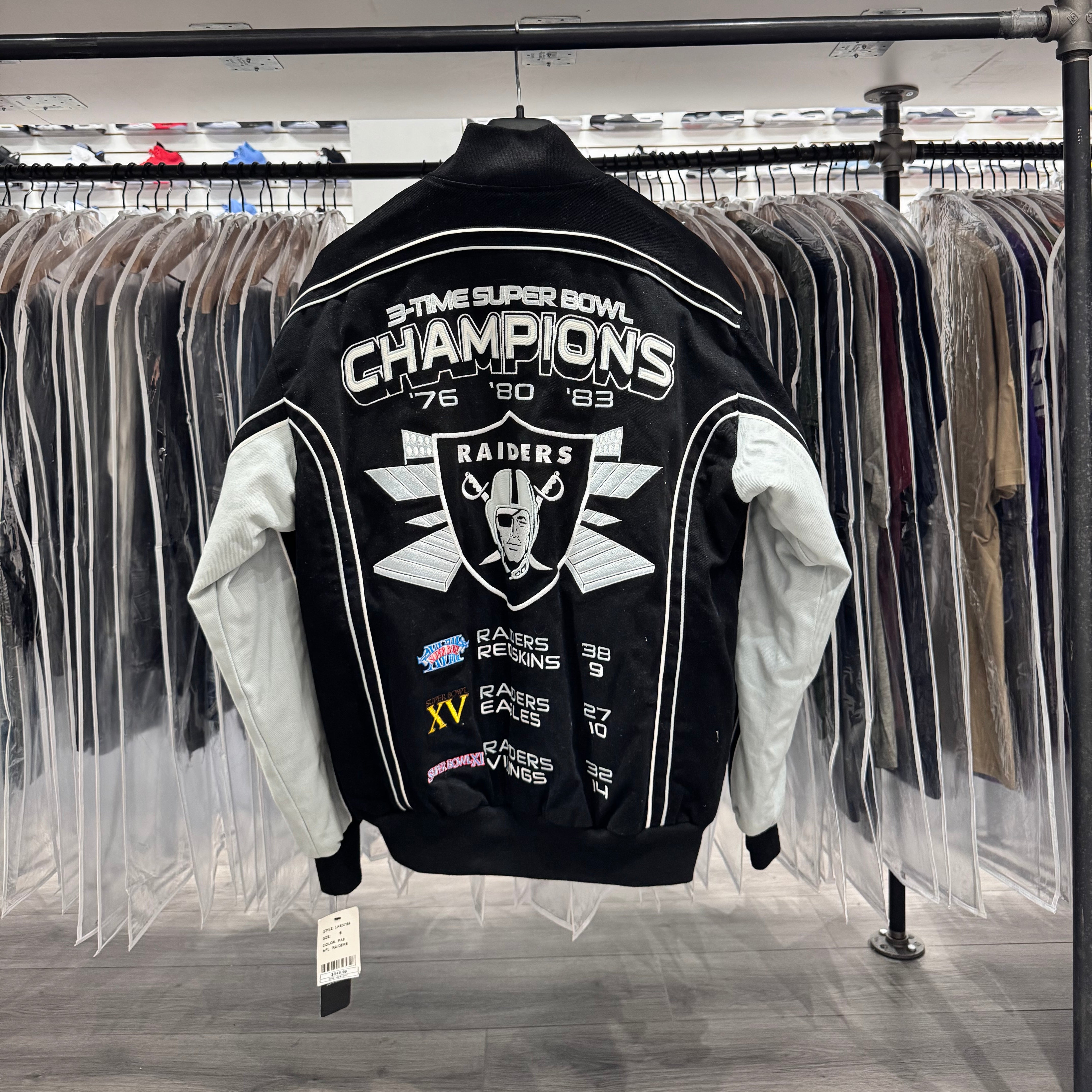 Raiders Jacket (Vintage New With Tags)