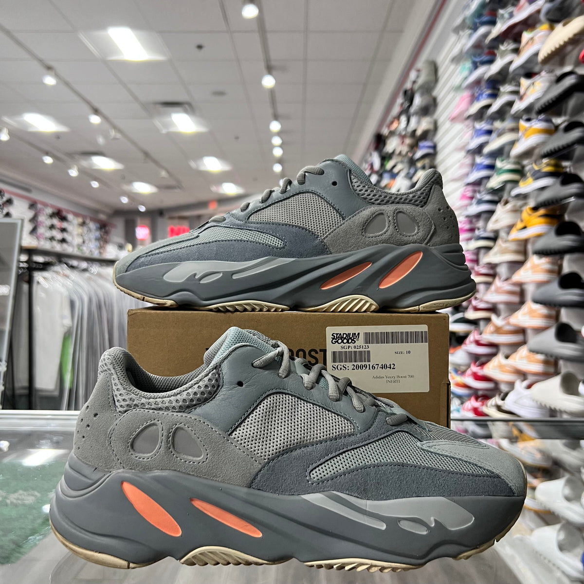 Adidas Yeezy Boost 700 Inertia (Lightly Worn)