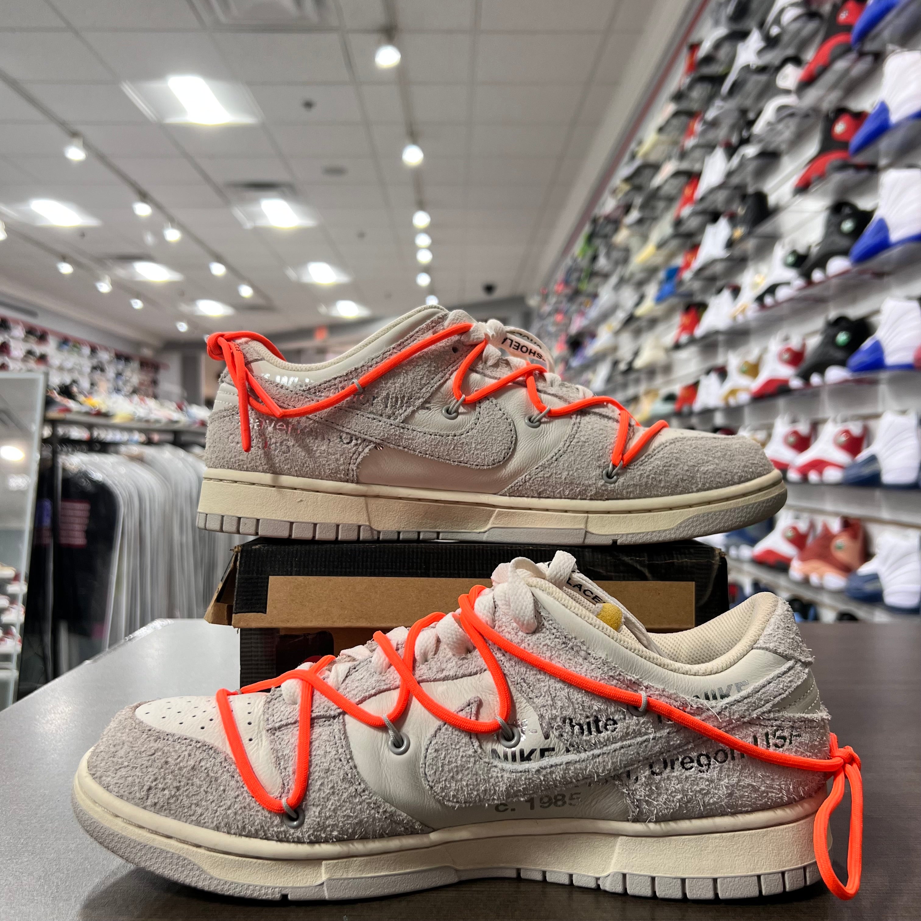 Nike Dunk Low Mens Off White Lot 11 (Lightly Worn)