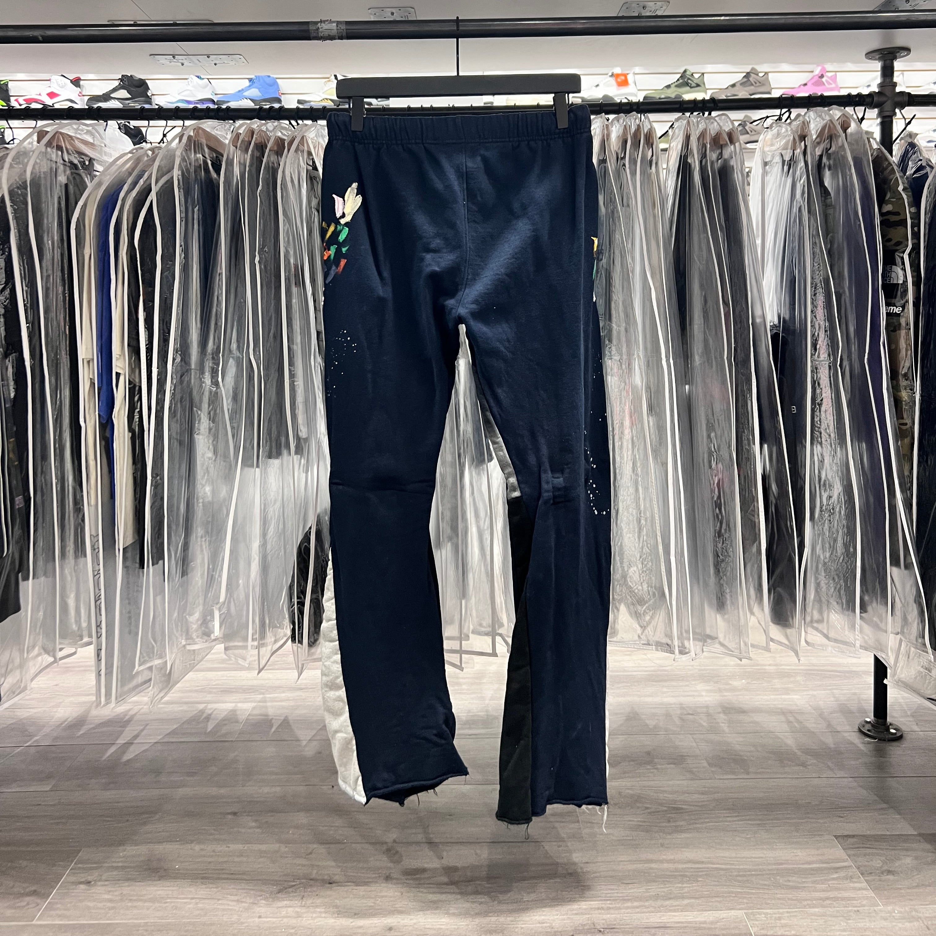 MNML Flare Sweatpants Navy (Lightly Worn)