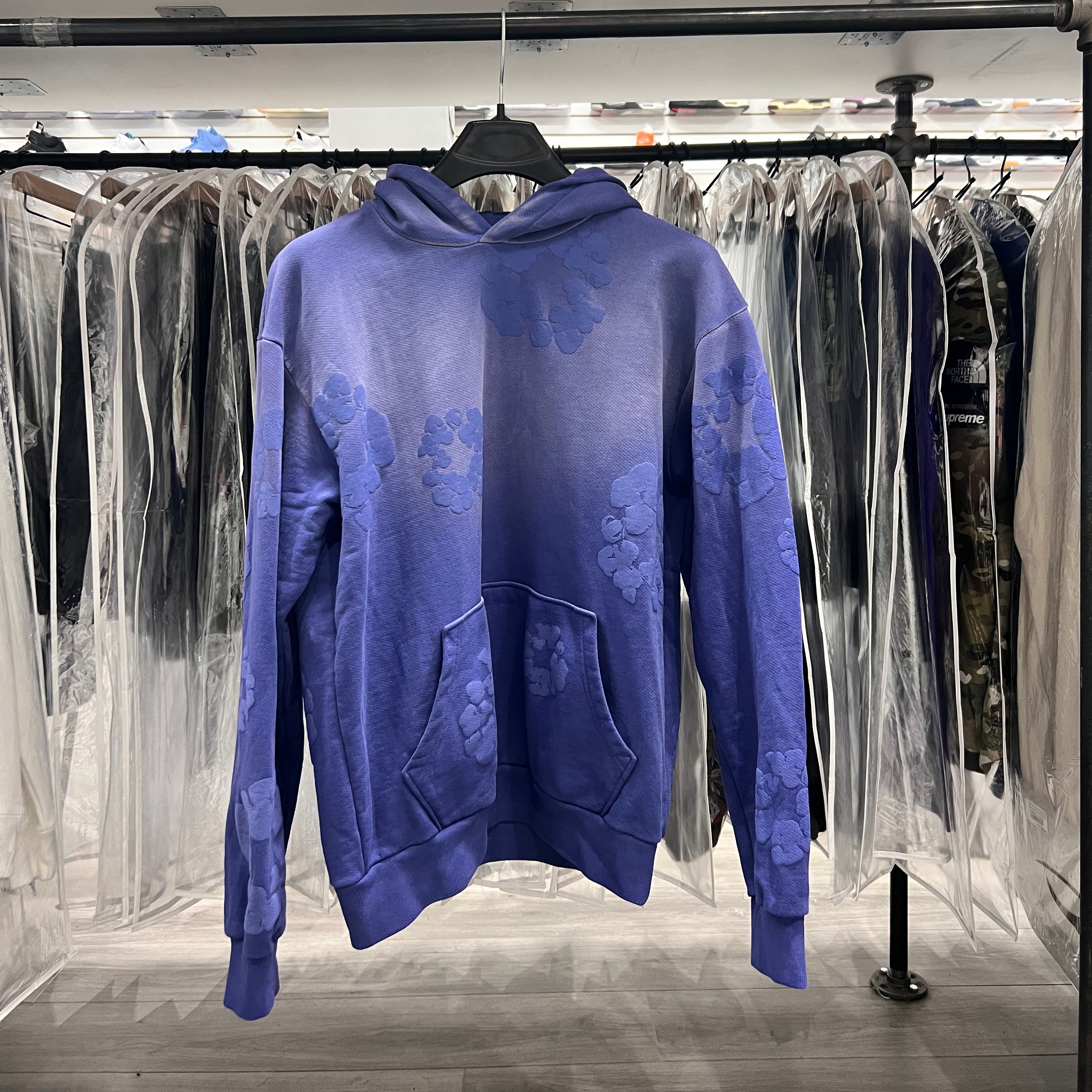 Denim Tears Wreath Hoodie Purple (Lightly Worn)