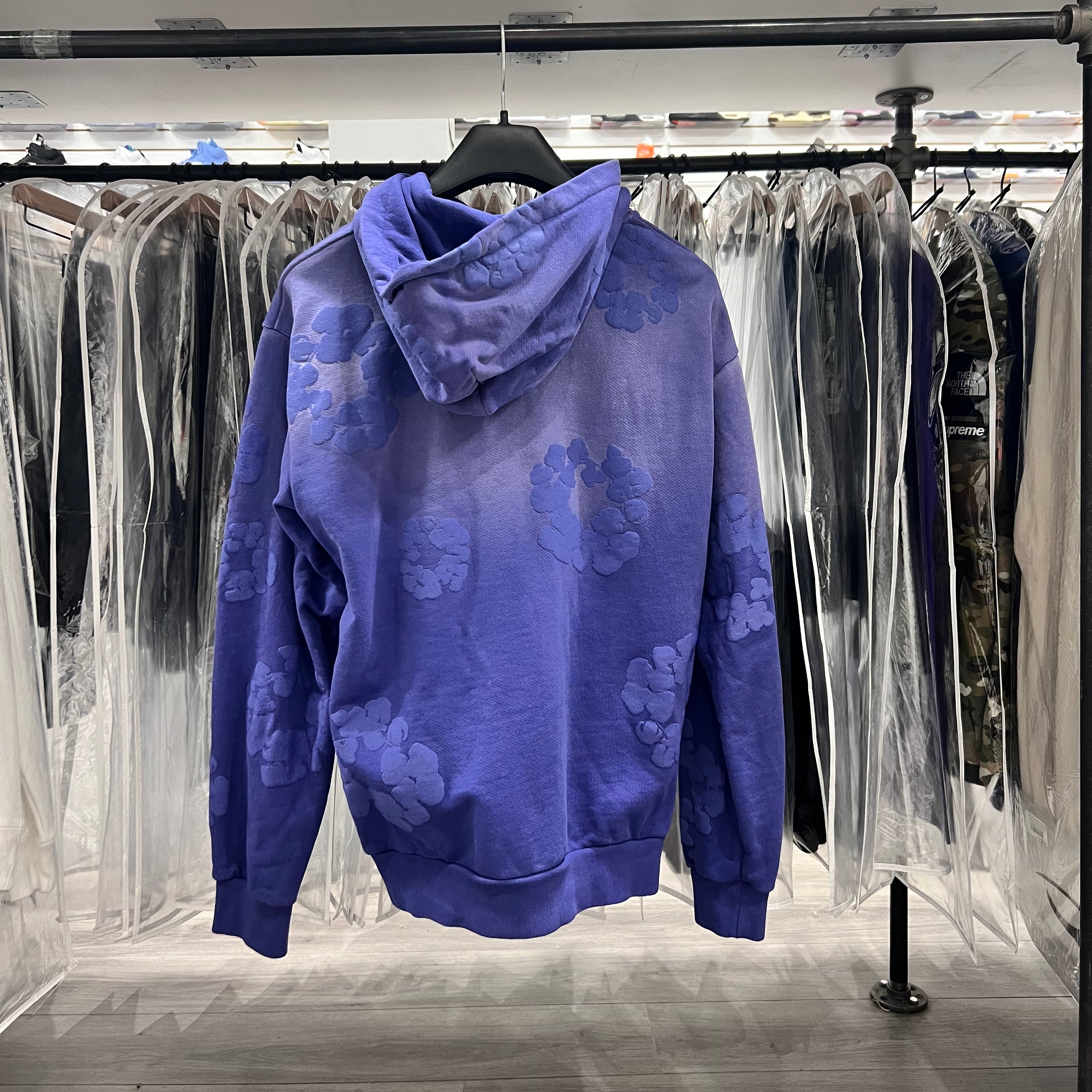 Denim Tears Wreath Hoodie Purple (Lightly Worn)