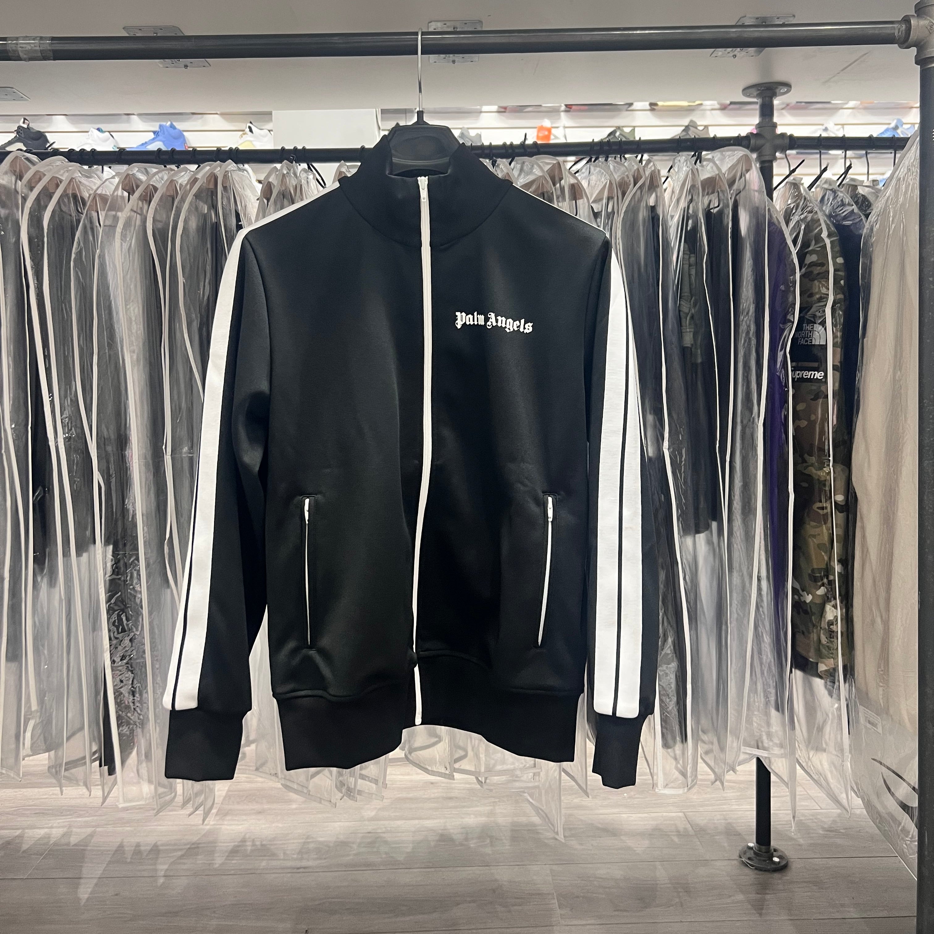 Palm Angels Track Jacket Black (Lightly Worn)