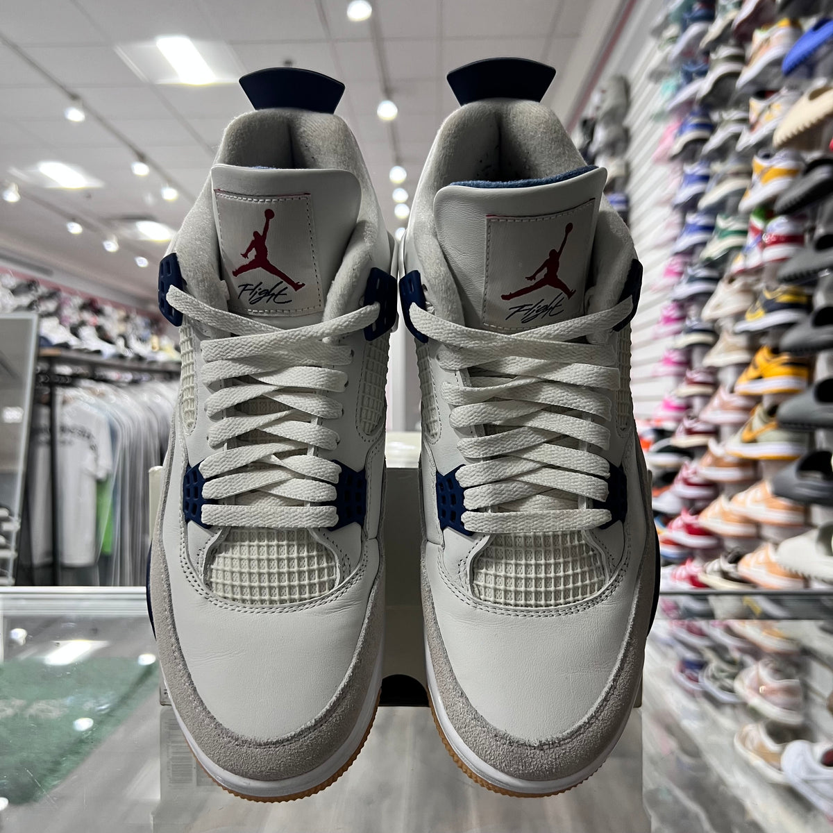 Jordan Retro 4 SB Mens Navy Blue (Lightly Worn)