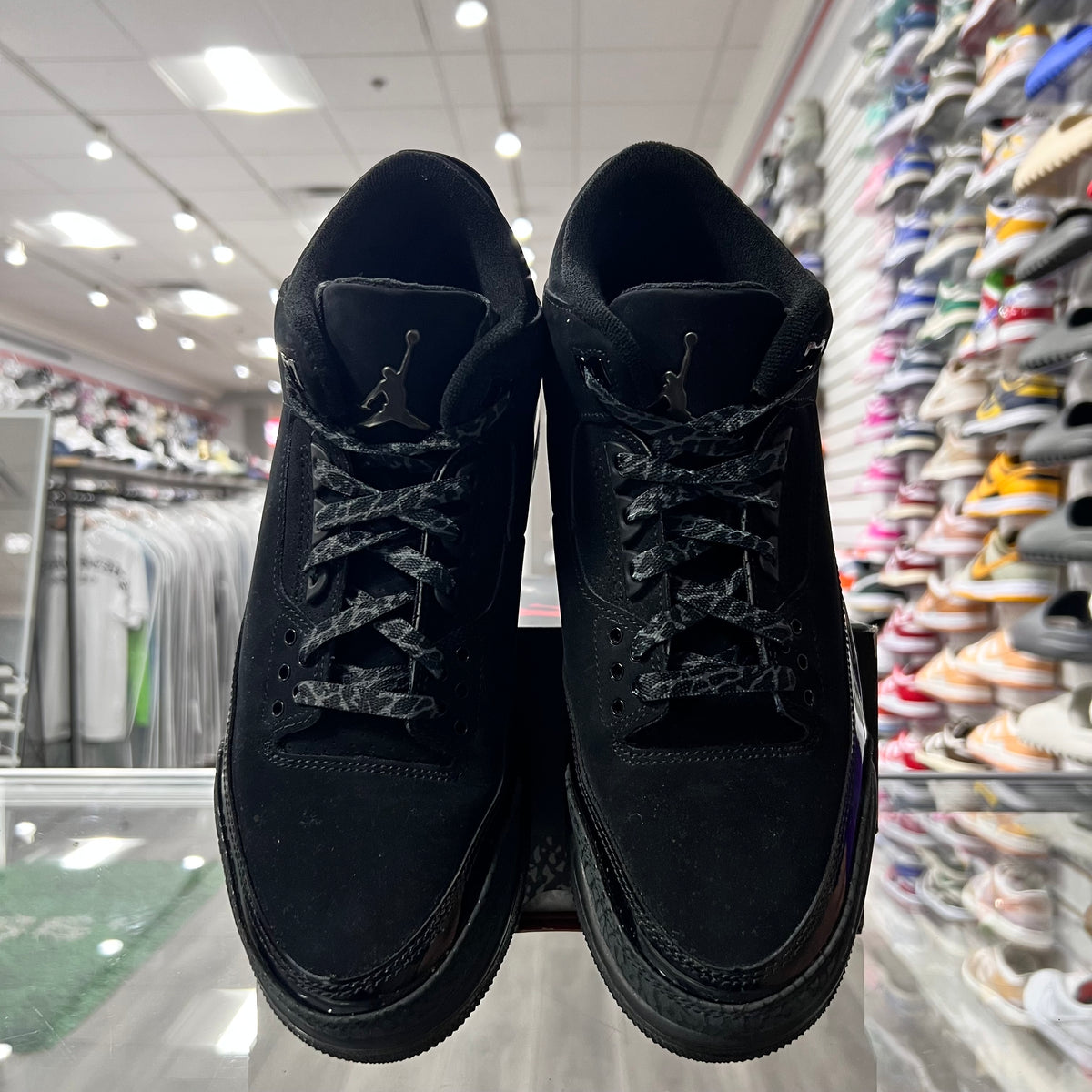 Jordan Retro 3 Mens Black Cat (Lightly Worn)
