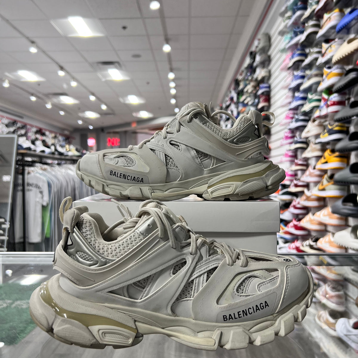 Balenciaga Track White (Lightly Worn+Replacement Box)